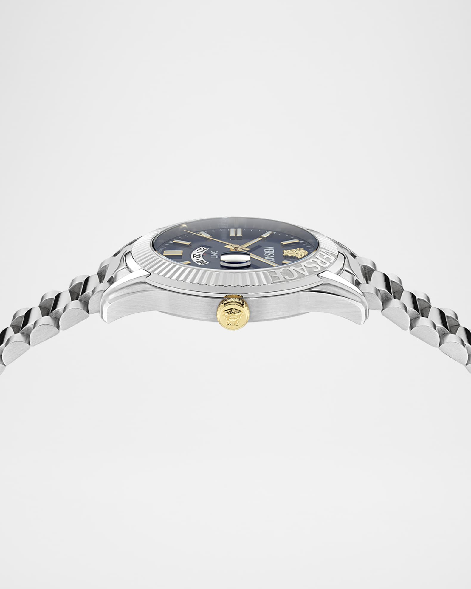 Versace Men's Apodis 41mm Stainless Steel Bracelet Watch | Neiman