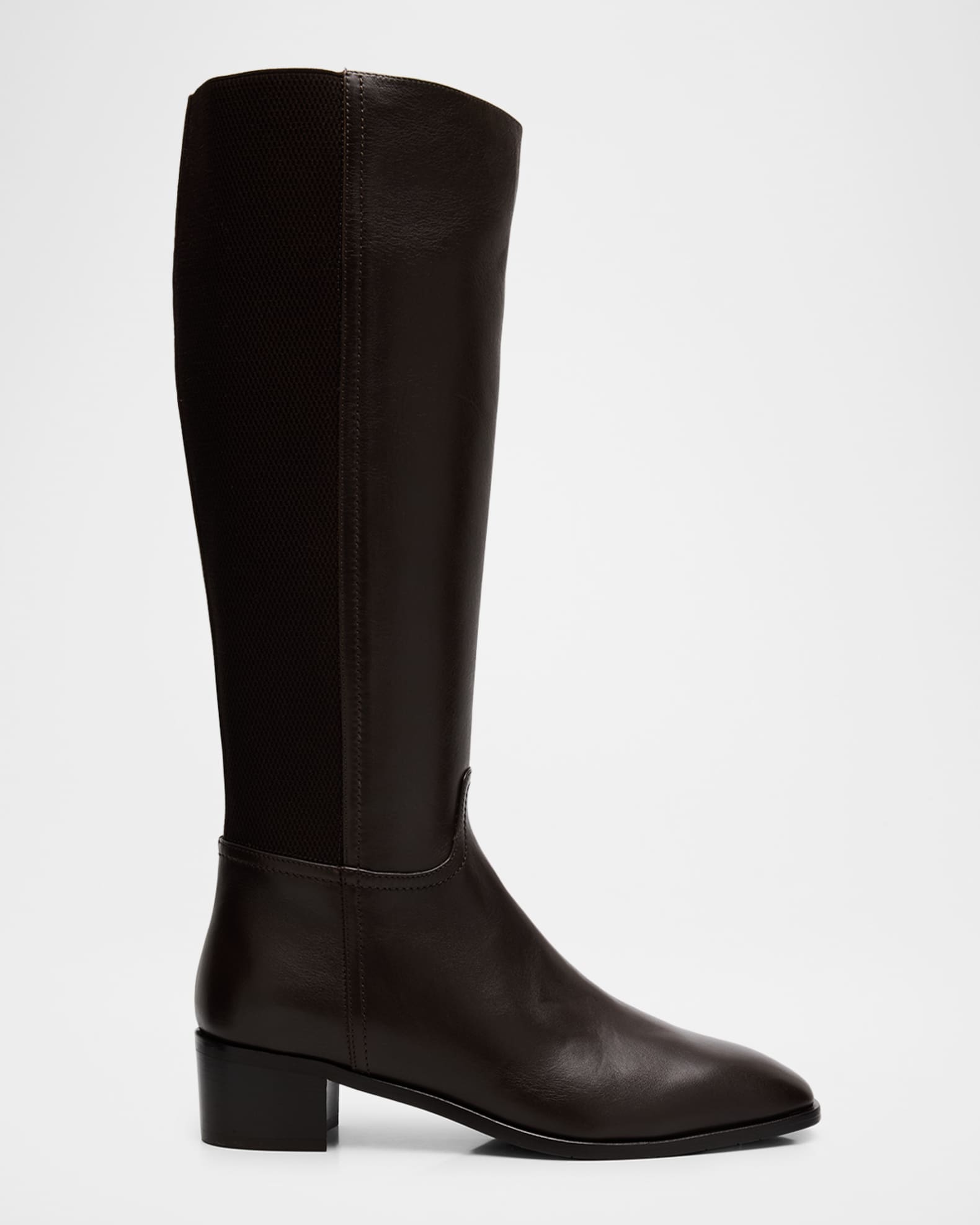Aquatalia Ricarda Leather Knee-High Boots | Neiman Marcus