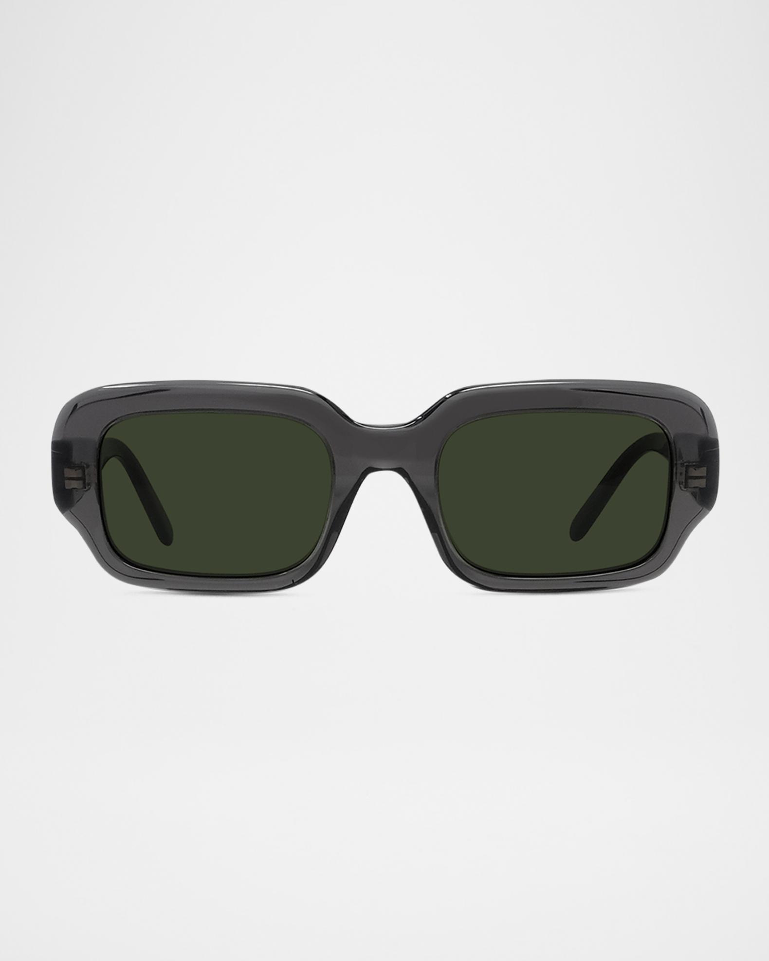 LOEWE Rectangular Acetate Sunglasses LOEWE EYEWEAR Oversized rectangle-frame acetate sunglasses  main image 3