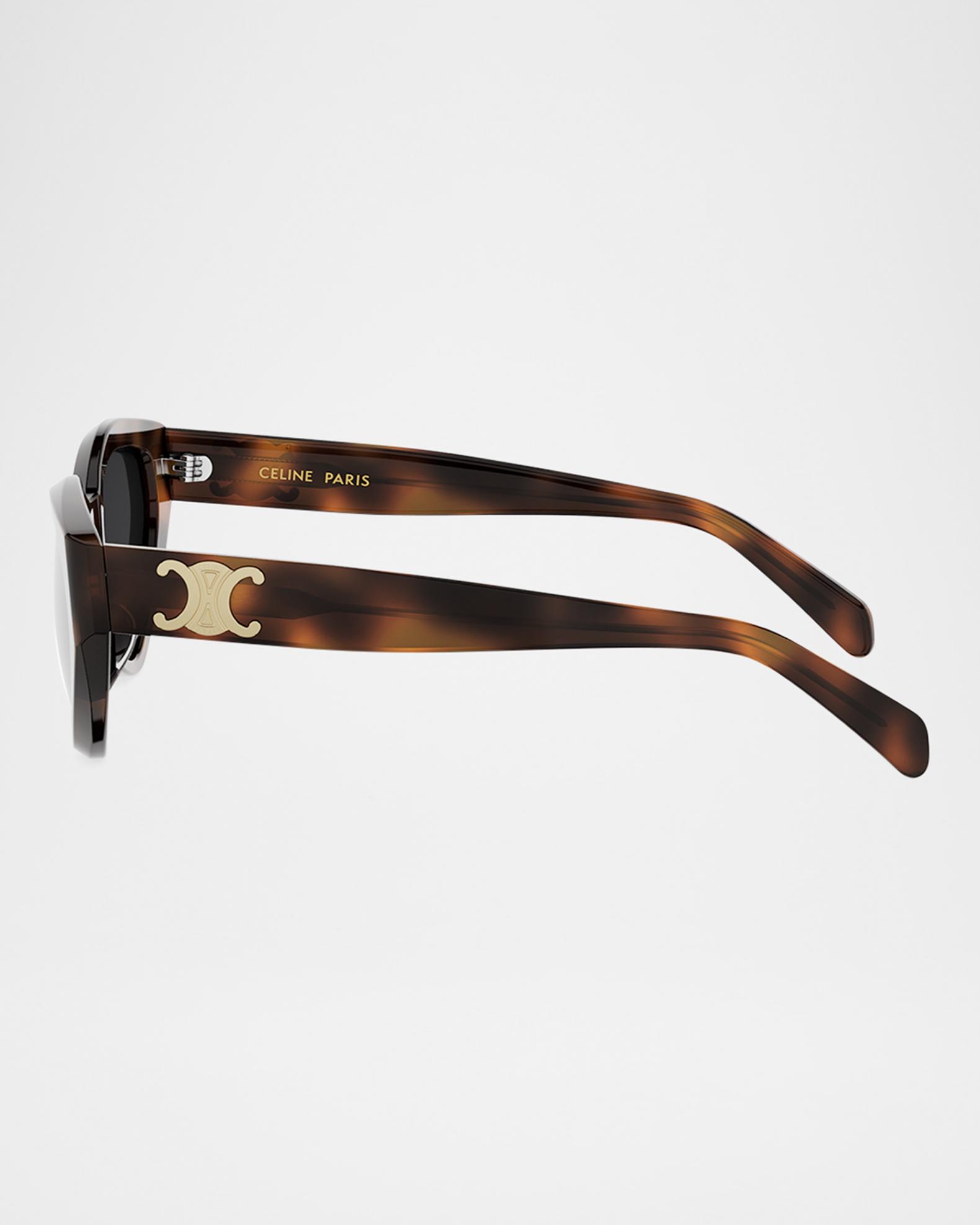 Celine Triomphe 56mm Cat-Eye Sunglasses | Neiman Marcus