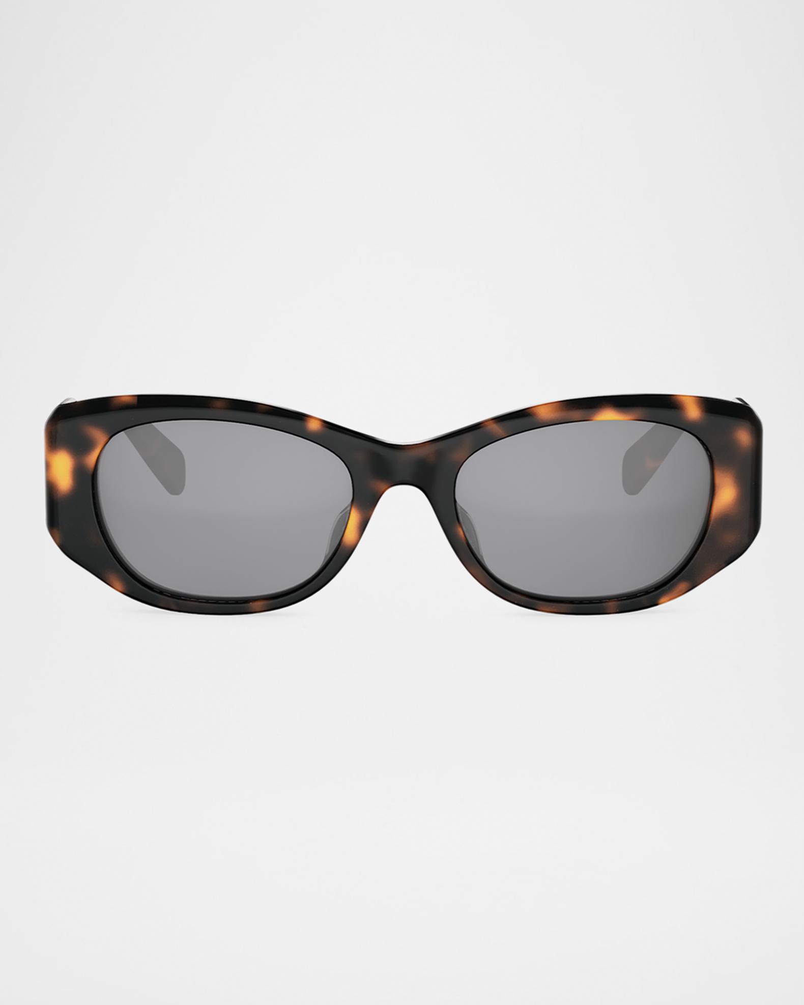 Celine 3 Dots 54mm Oval Sunglasses | Neiman Marcus display picture 1