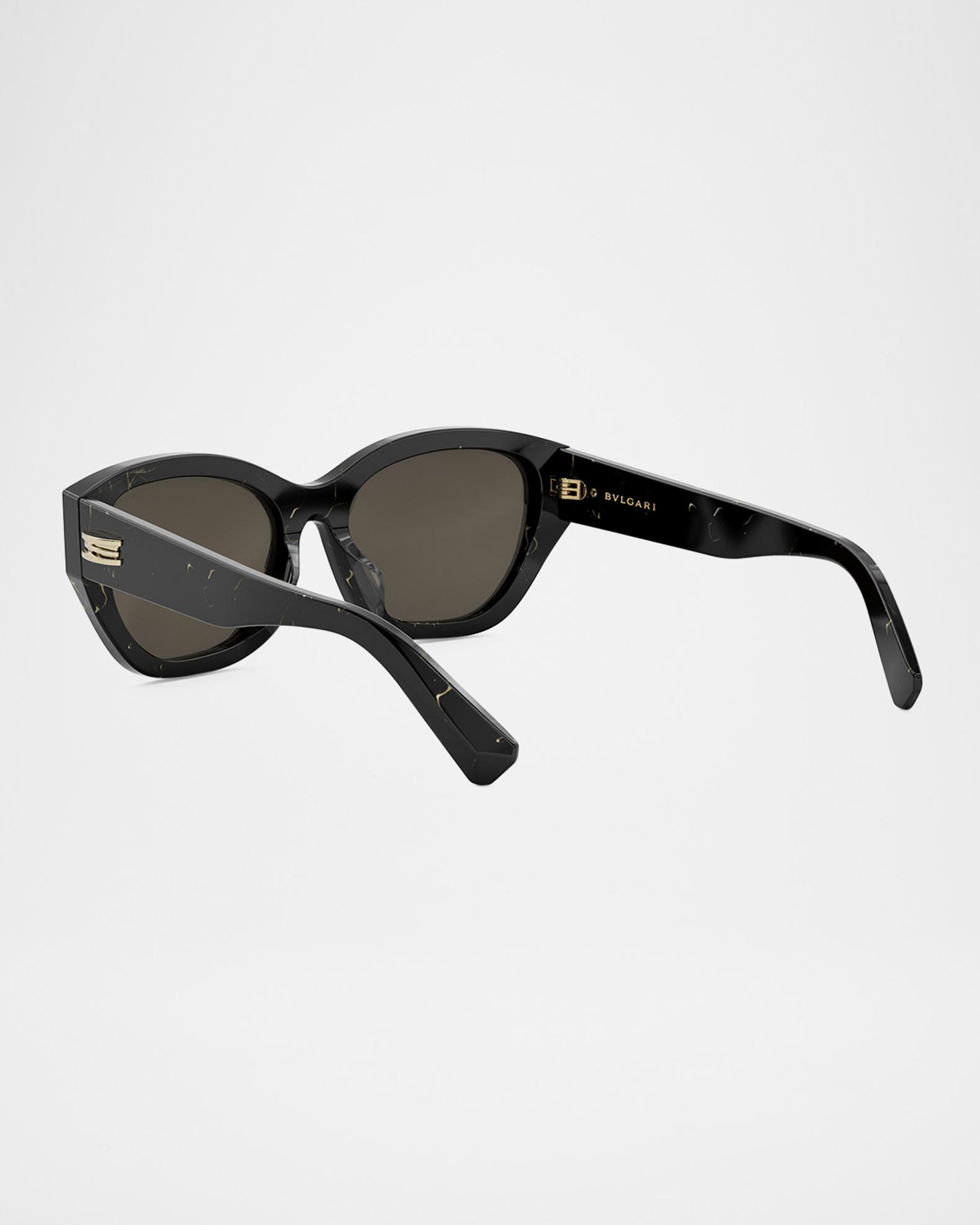 BVLGARI B.zero1 Acetate Cat-Eye Sunglasses | Neiman Marcus