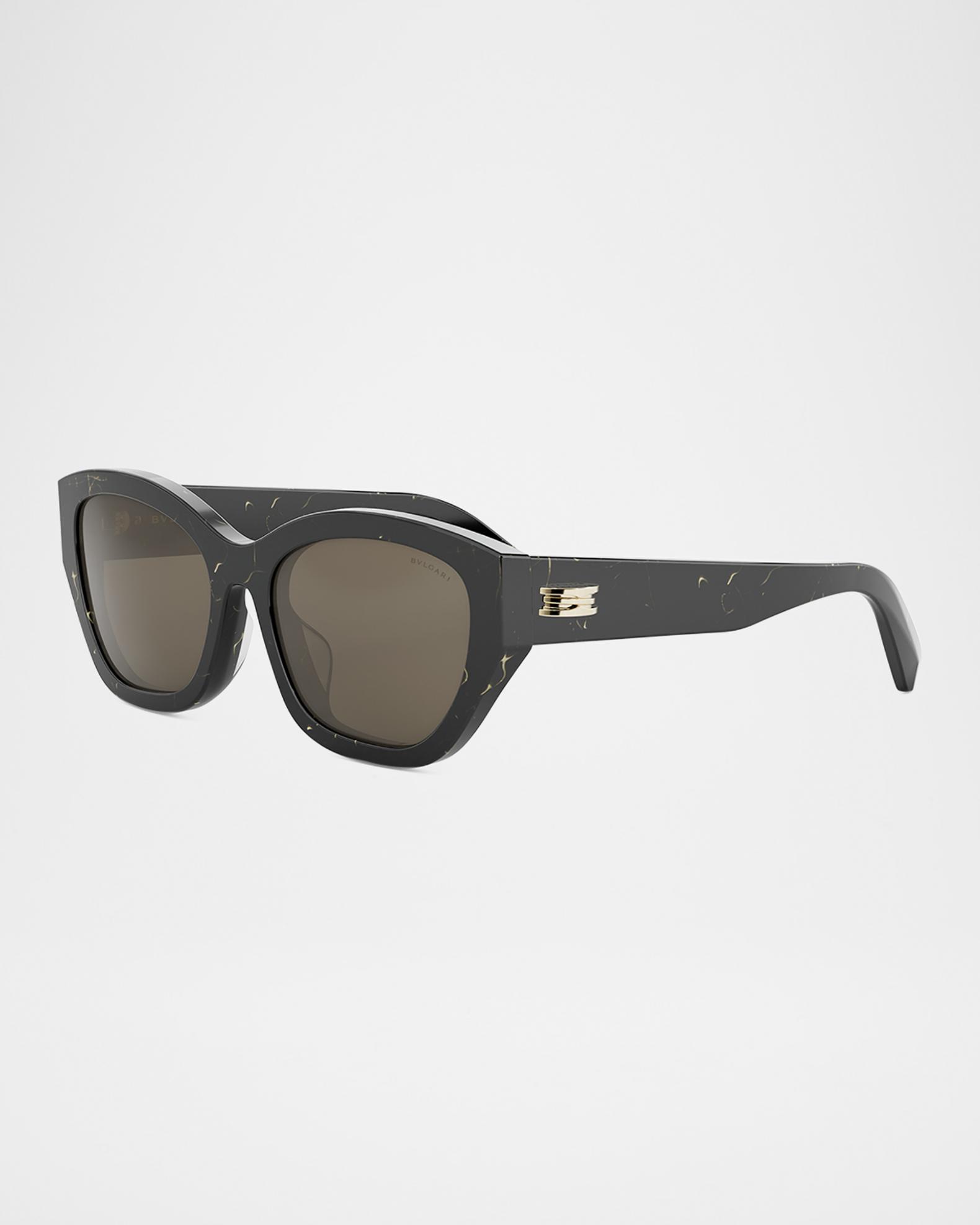 BVLGARI B.zero1 Acetate Cat-Eye Sunglasses | Neiman Marcus