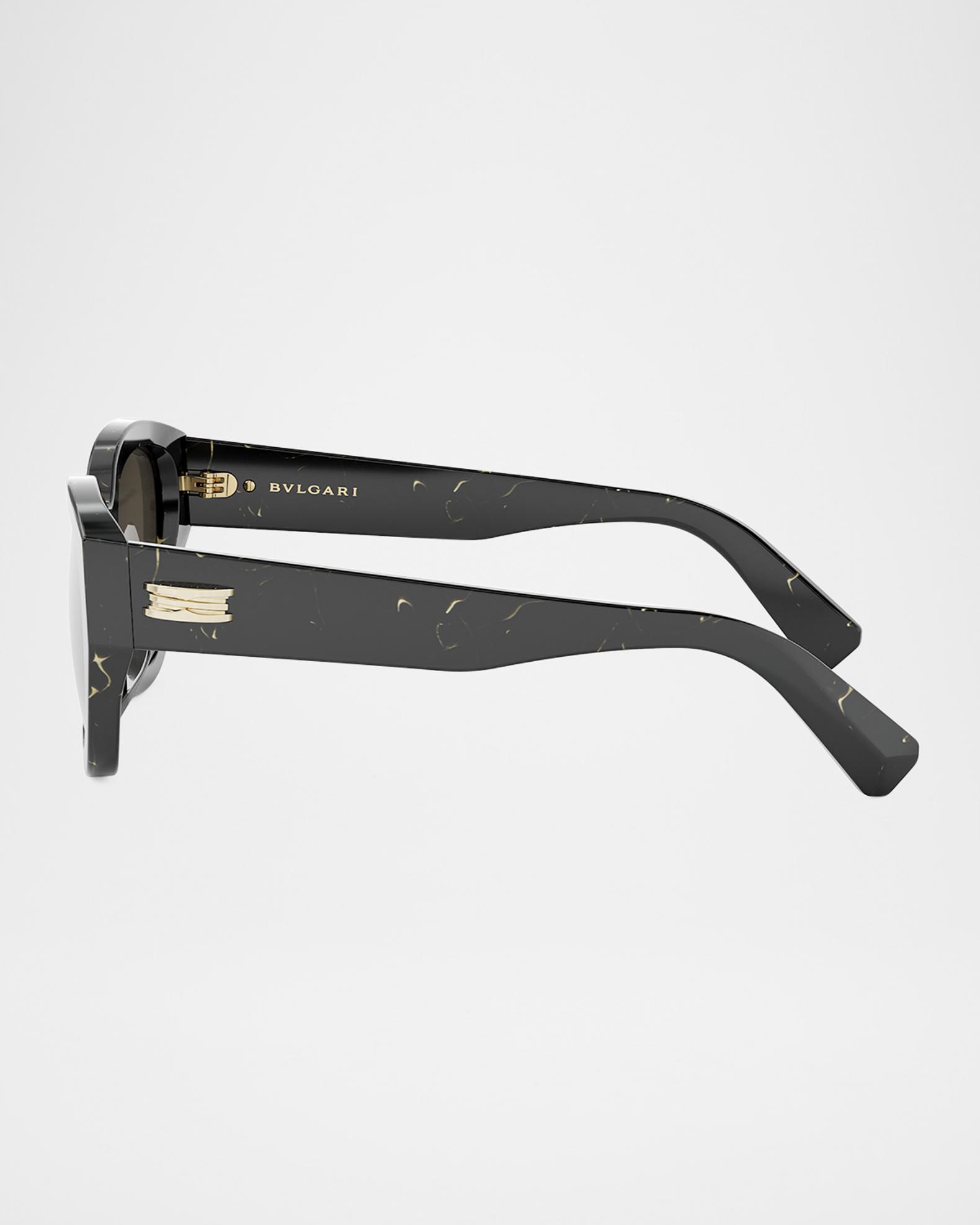 BVLGARI B.zero1 Acetate Cat-Eye Sunglasses | Neiman Marcus