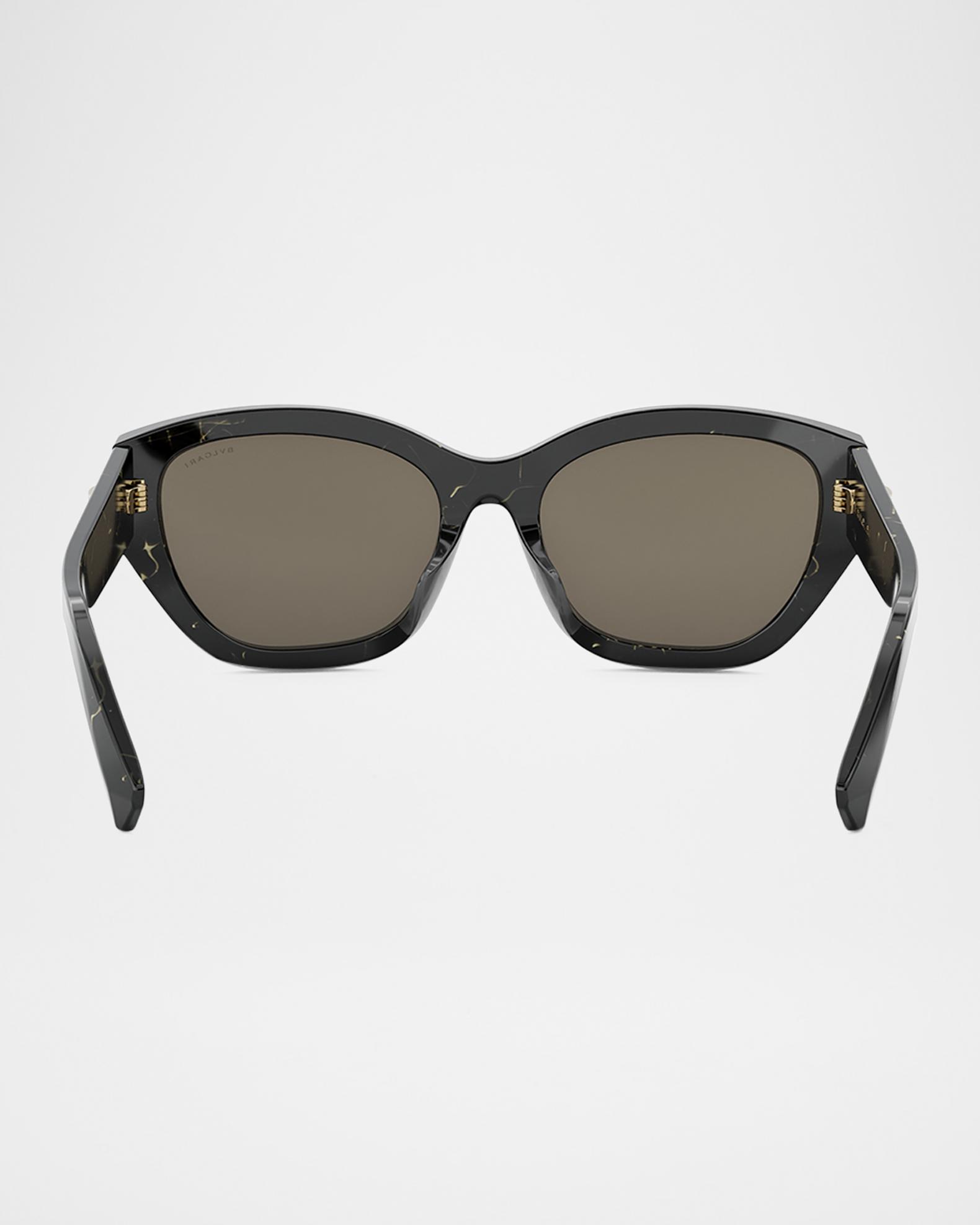 BVLGARI B.zero1 Acetate Cat-Eye Sunglasses | Neiman Marcus