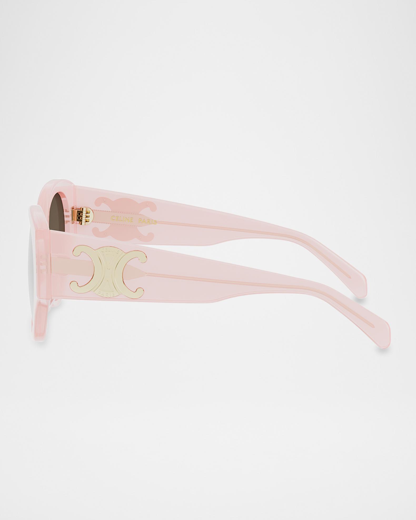 Celine Maxi Triomphe 55mm Butterfly Sunglasses | Neiman Marcus