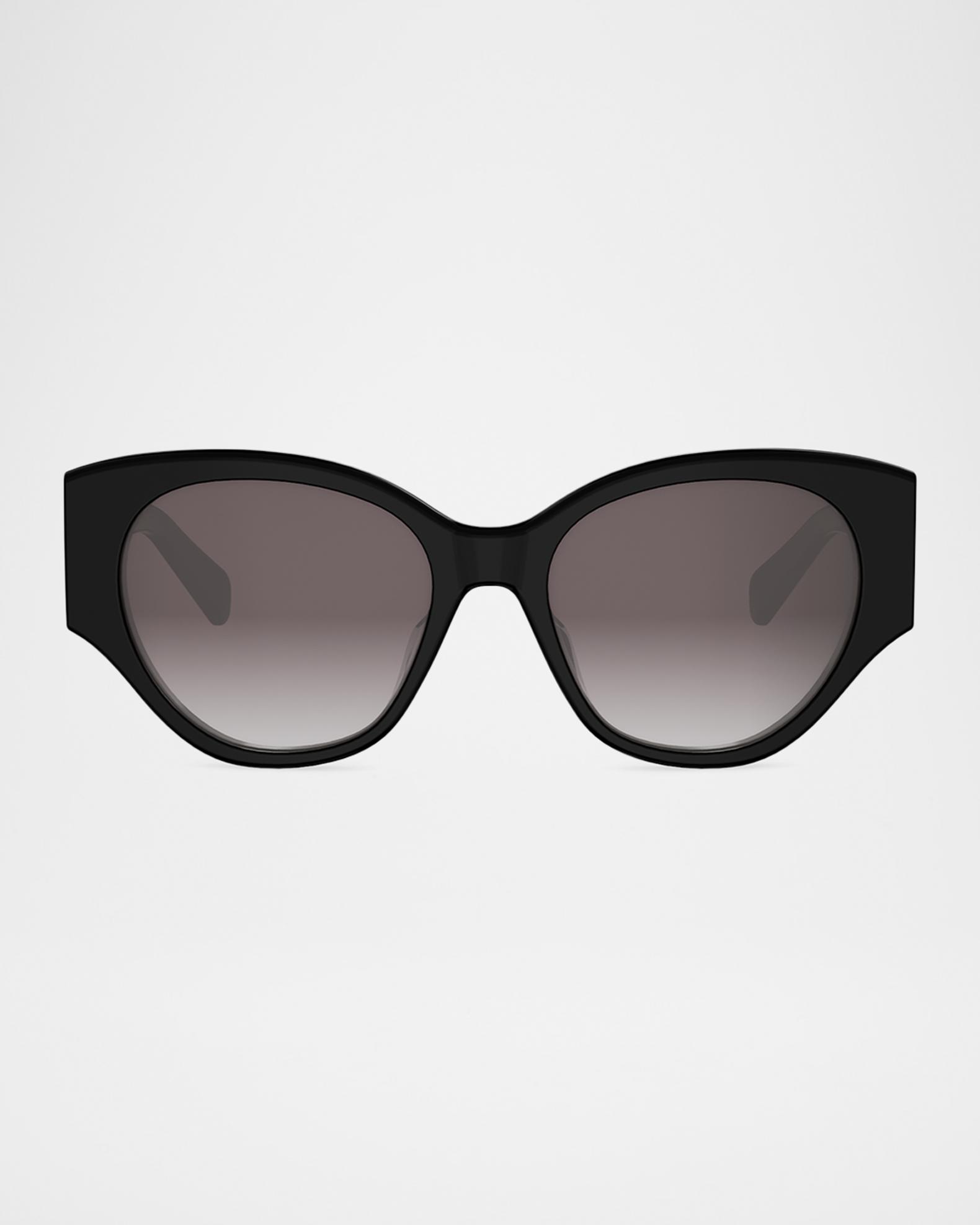 Celine Maxi Triomphe 55mm Butterfly Sunglasses | Neiman Marcus display picture 2