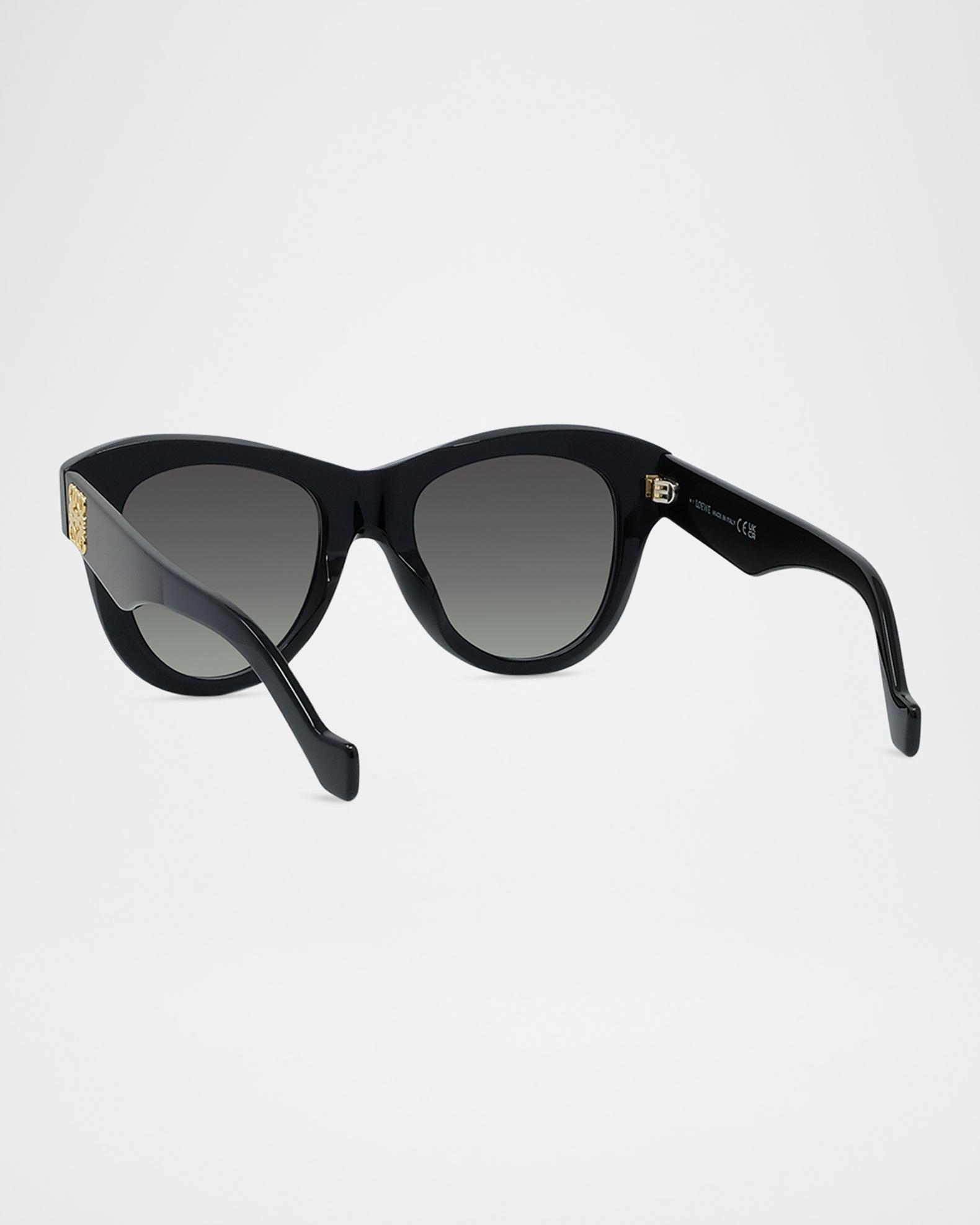 Loewe retro screen sunglasses- black Loewe Vintage Screen Sunglasses - Black - Women|LW40174I5101B main image 2