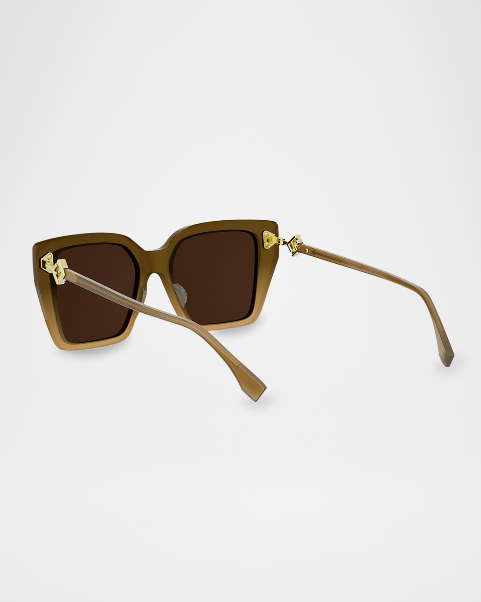 Fendi FF Diamonds 54mm Square Sunglasses | Neiman Marcus