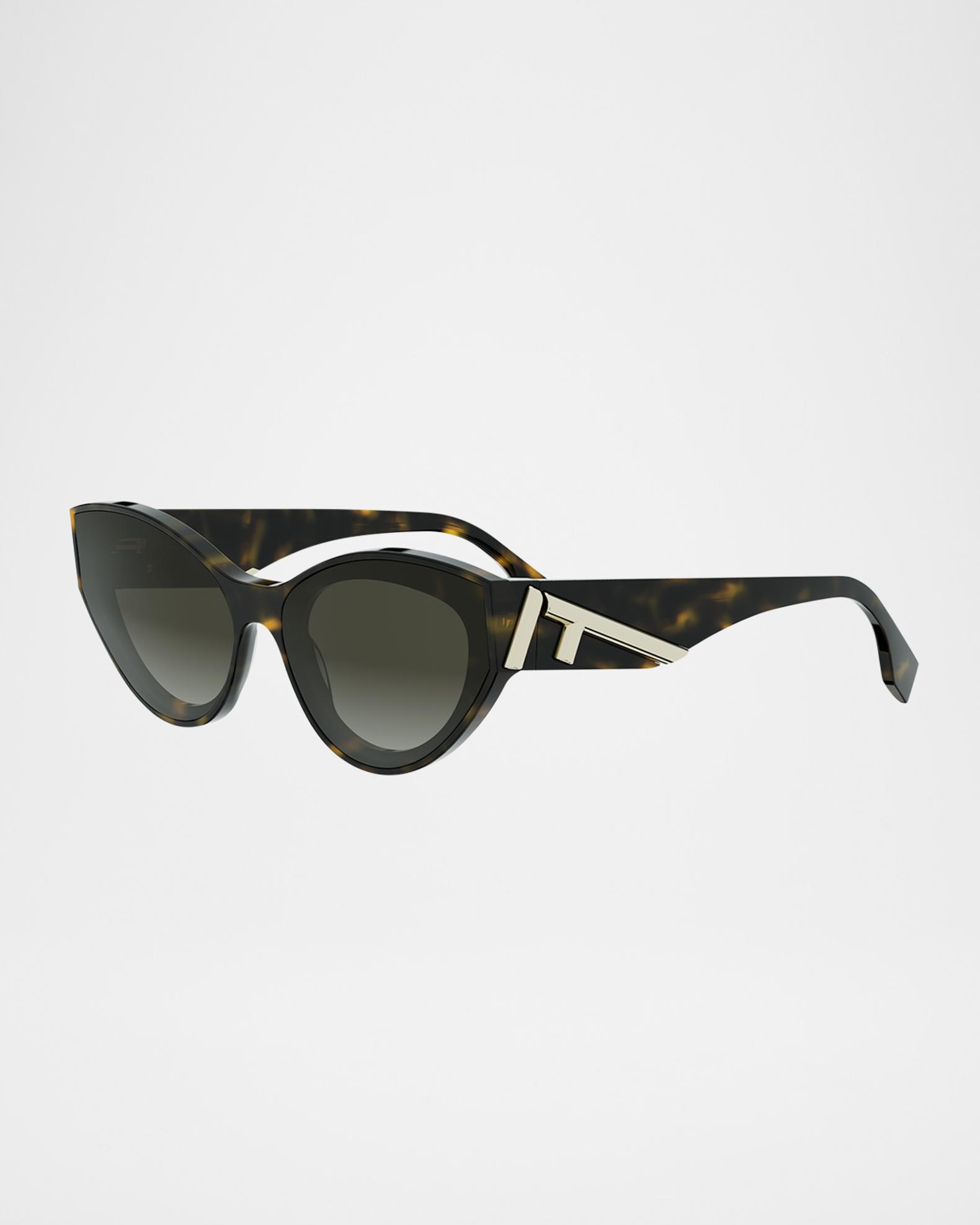 Fendi Fendi First Havana 62mm Cat-Eye Sunglasses | Neiman Marcus display picture 1