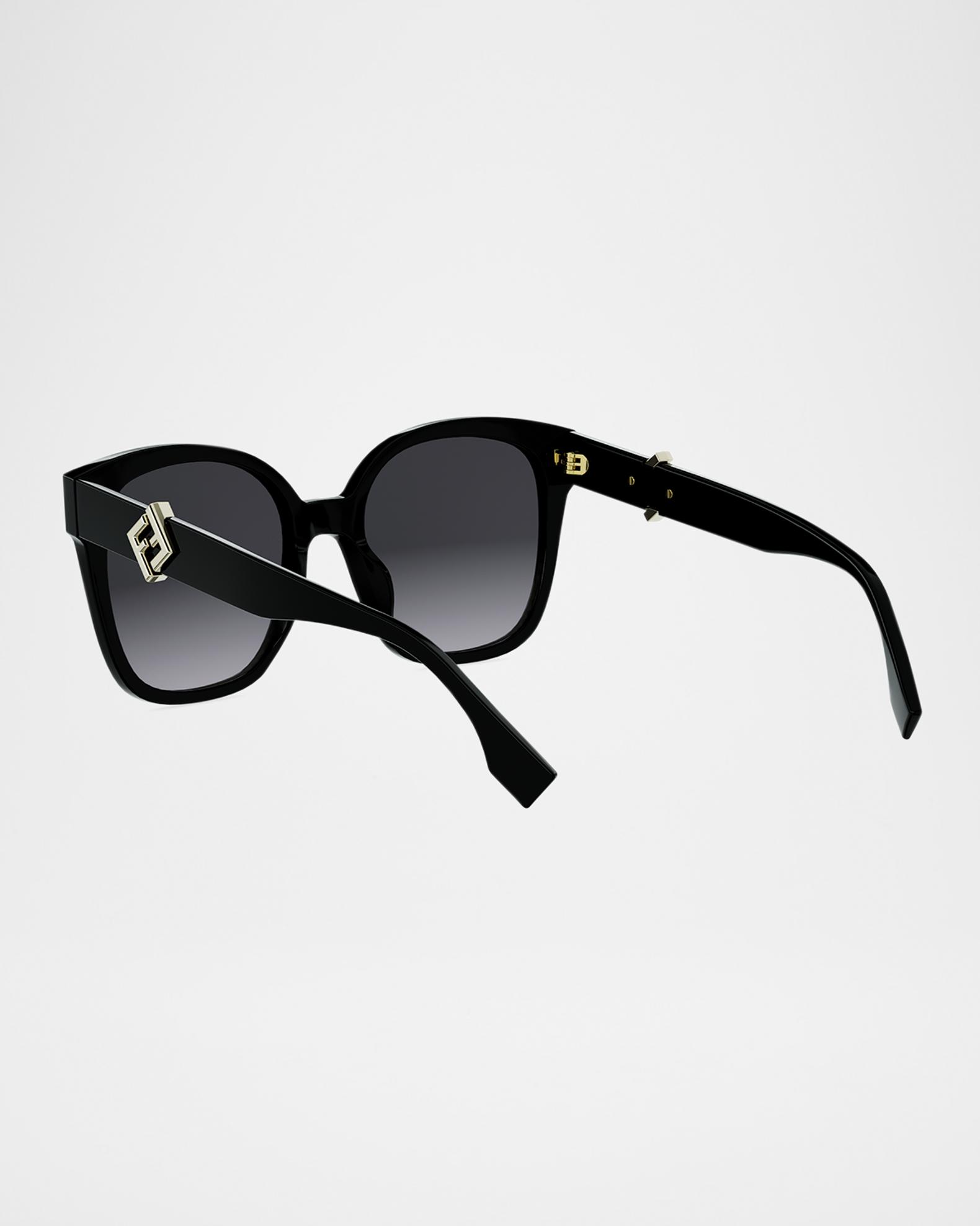 Fendi FF Diamonds 55mm Square Sunglasses | Neiman Marcus