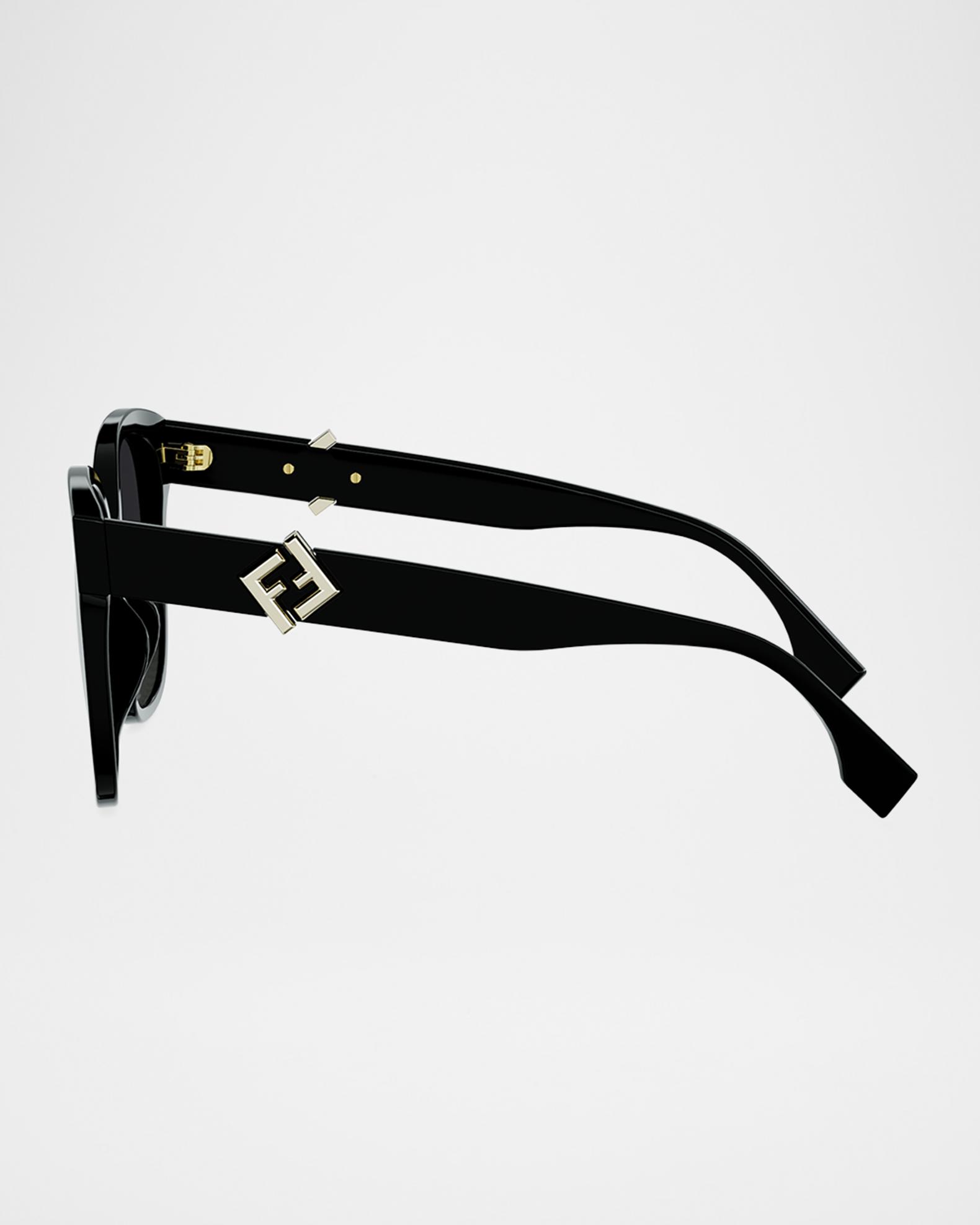 Fendi FF Diamonds 55mm Square Sunglasses | Neiman Marcus