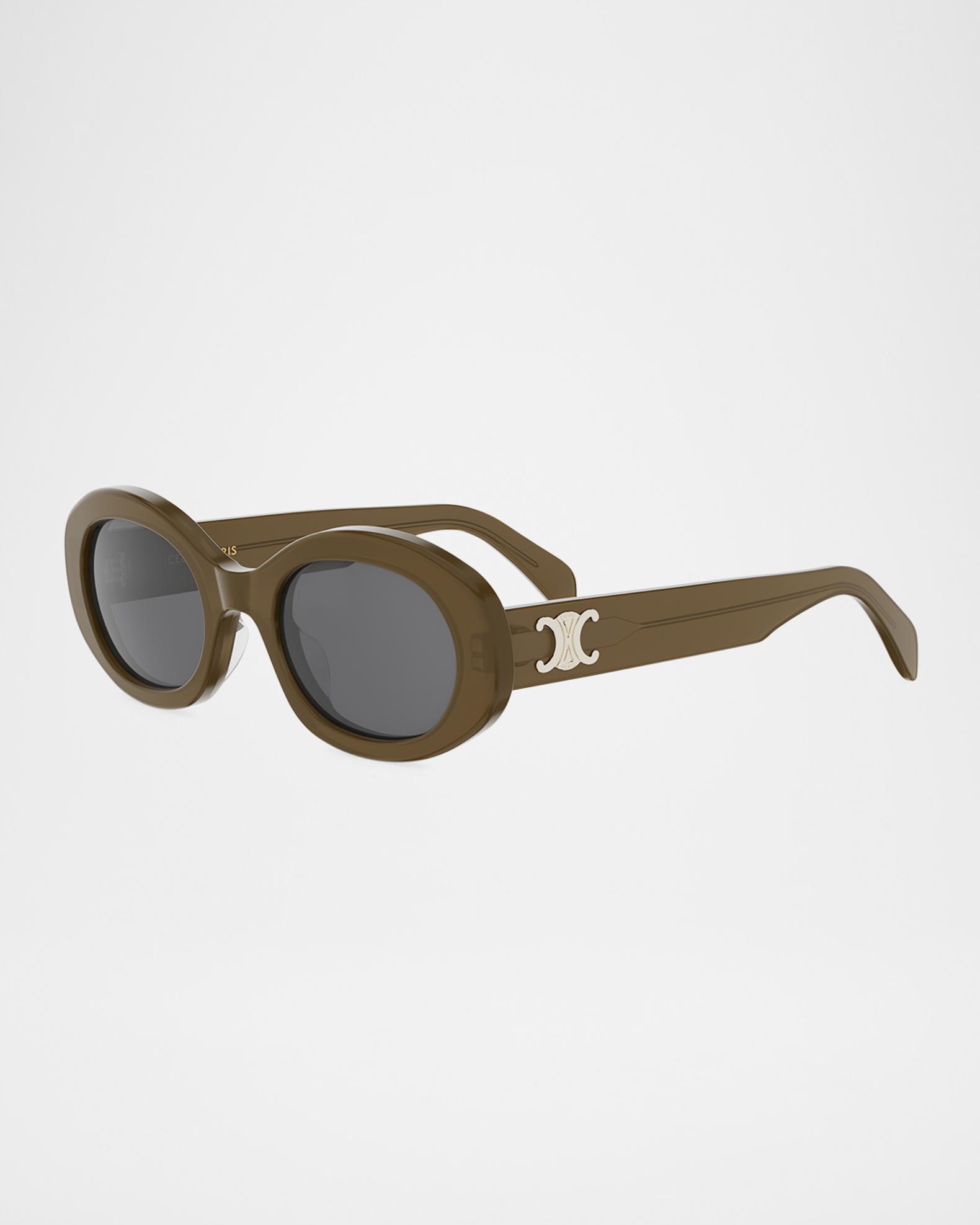 小物 CELINE triomphe sunglasses oval CELINE Triomphe 52mm Oval Sunglasses | Neiman Marcus