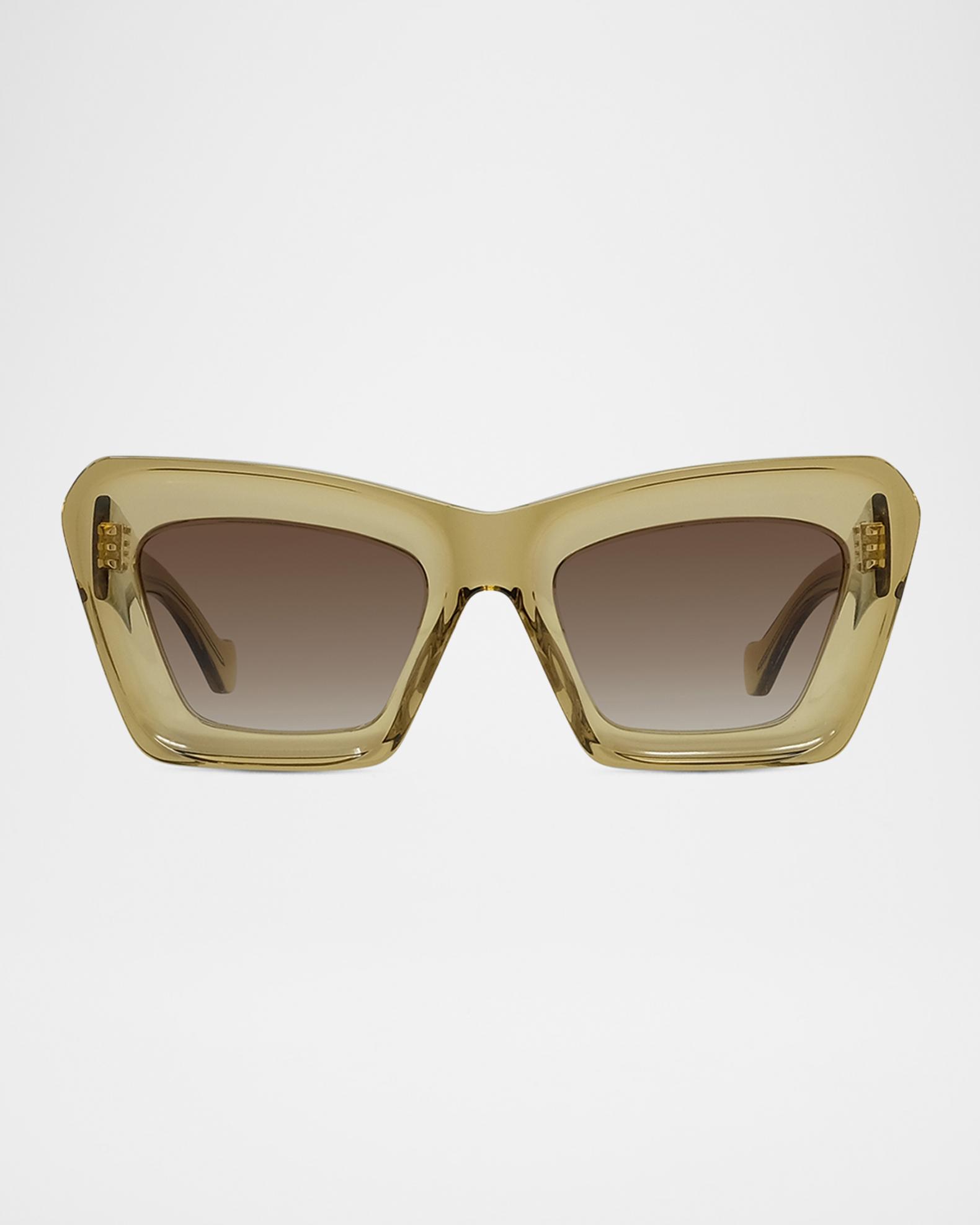 LOEWE Anagram 52mm Butterfly Sunglasses | Neiman Marcus