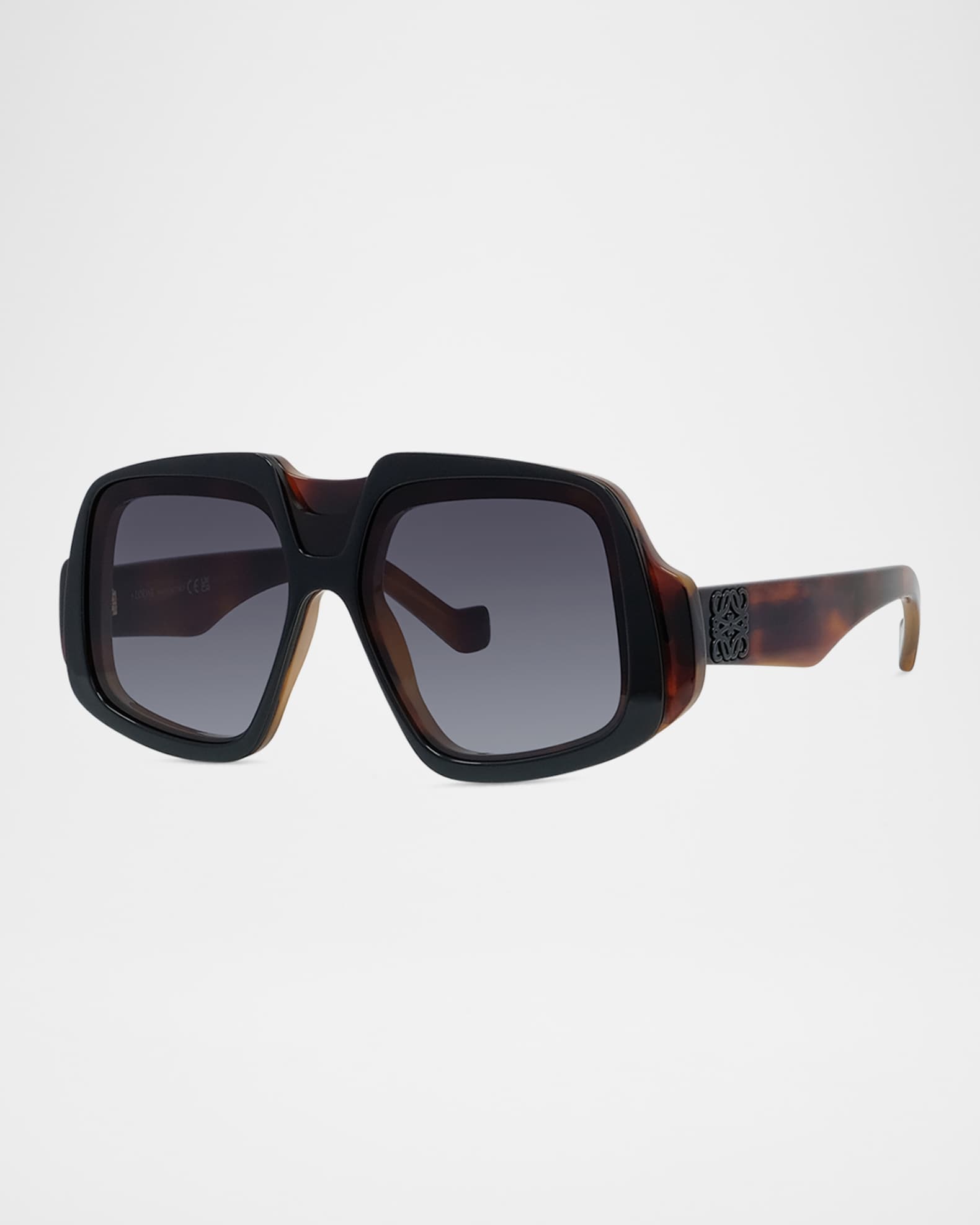 Piyatat Hemmatat/ピヤタット『Apasmara LOEWE』 Loewe Anagram Acetate Shield Sunglasses | Neiman Marcus