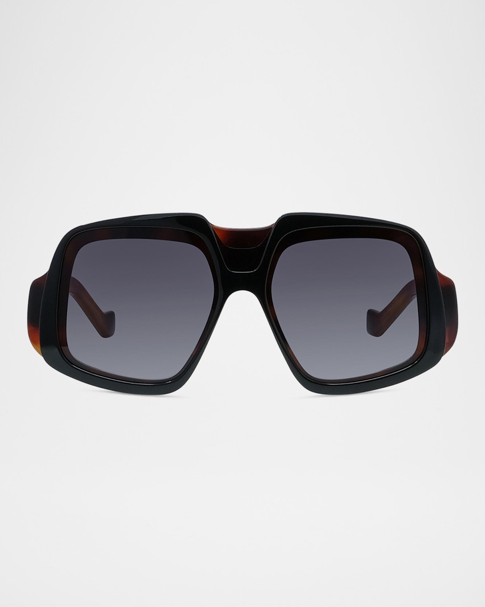 LOEWE Anagram Acetate Shield Sunglasses | Neiman Marcus