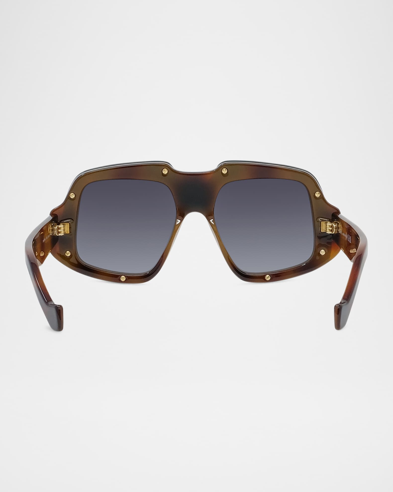 Loewe Anagram Acetate Shield Sunglasses | Neiman Marcus