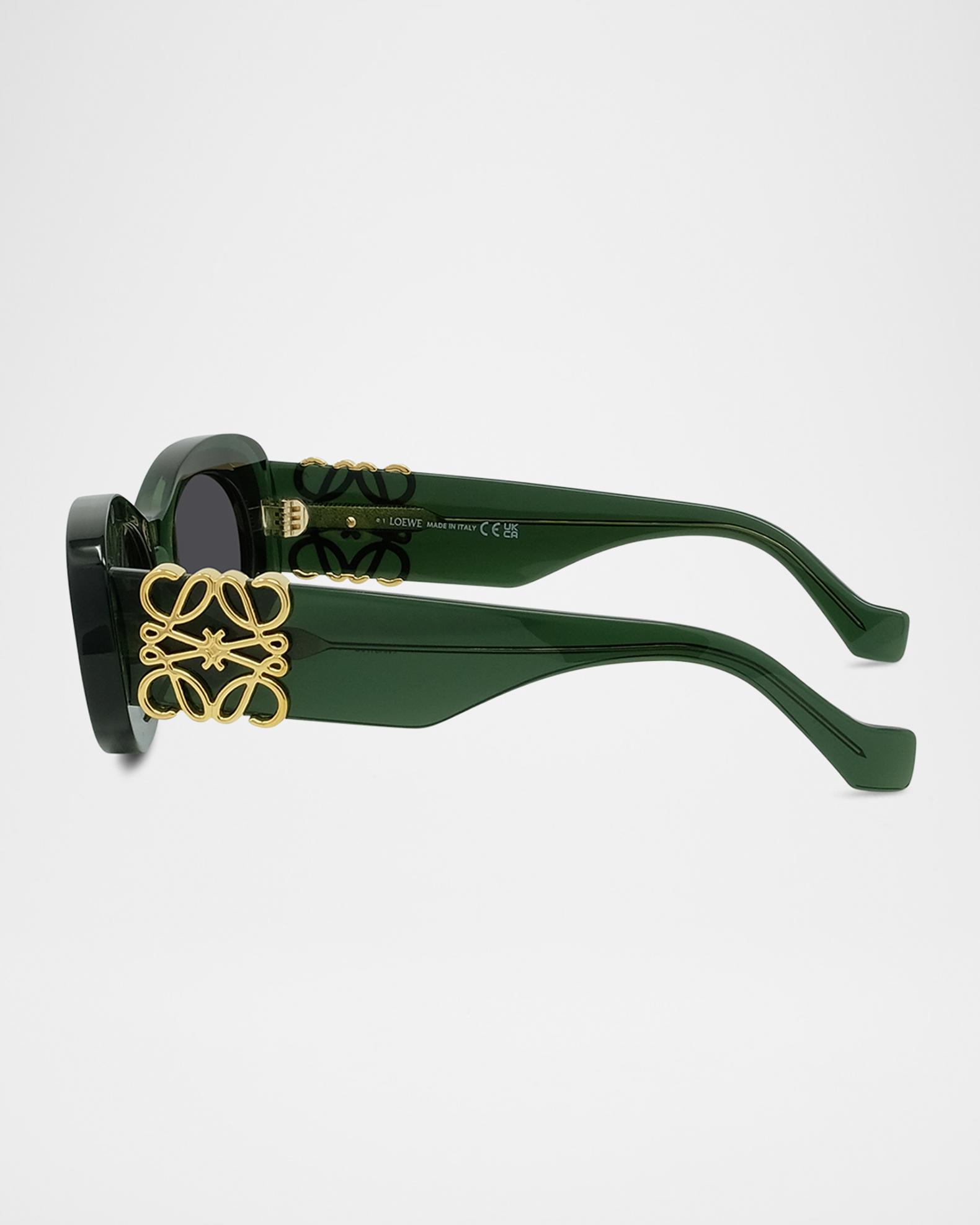 Loewe Anagram 49mm Oval Sunglasses | Neiman Marcus