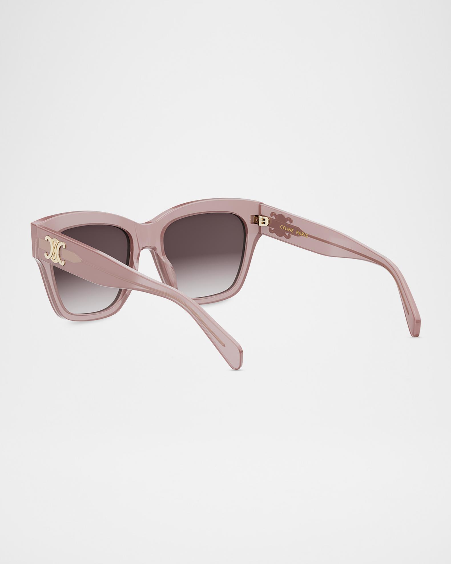 Celine Triomphe Butterfly Sunglasses Blush Celine Maxi Triomphe 55mm Butterfly Sunglasses | Neiman Marcus main image 4