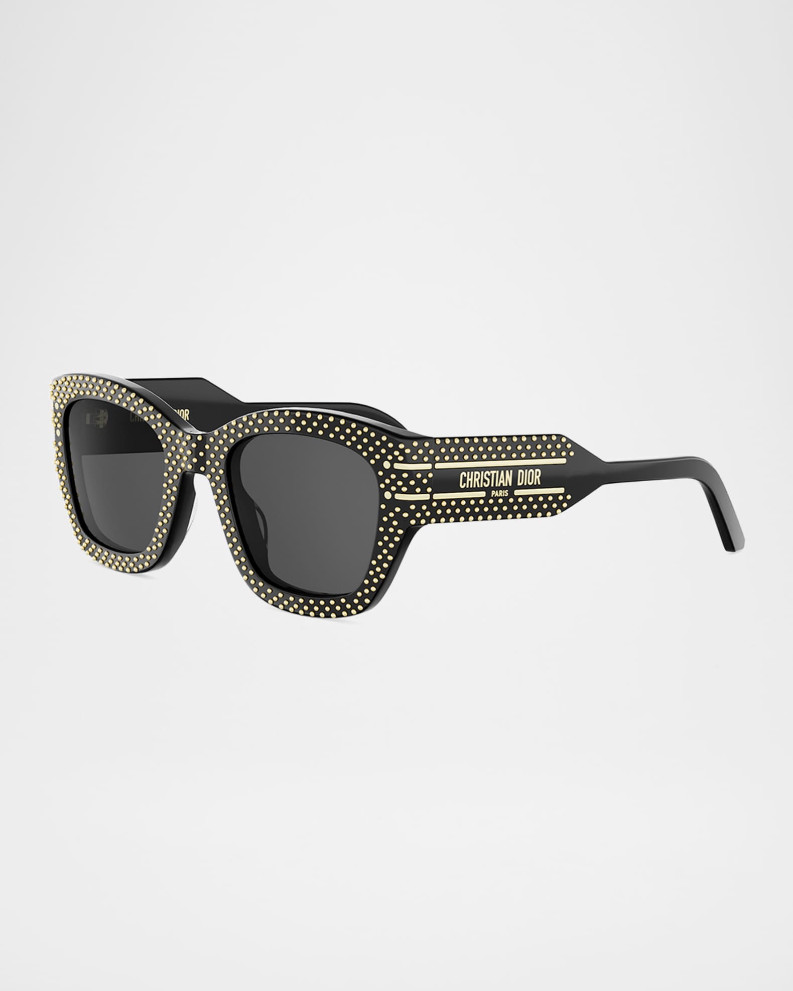DIOR Diorsignature S16I Studded Square Sunglasses | Neiman Marcus