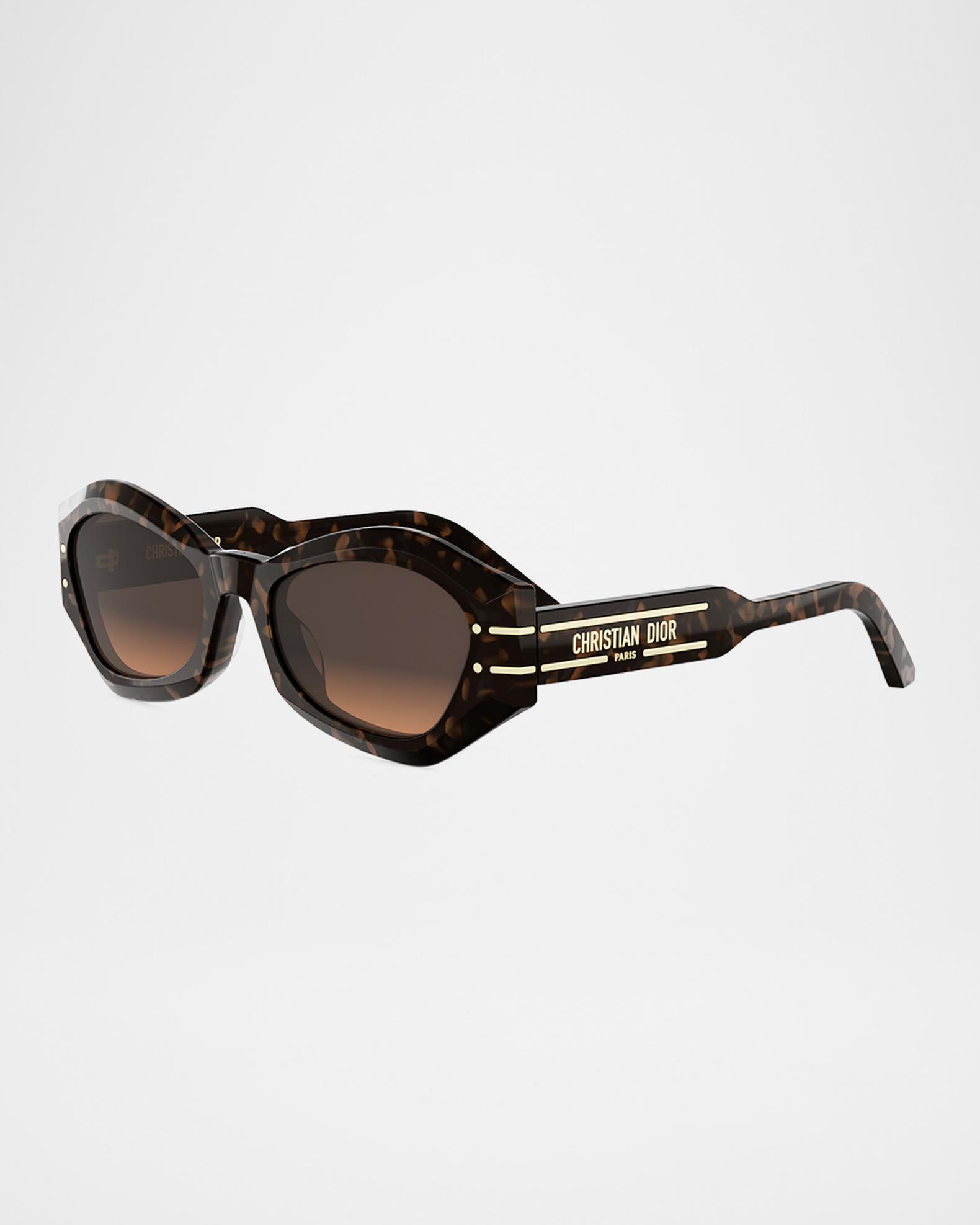 Dior DiorSignature B1U Acetate Butterfly Sunglasses | Neiman Marcus
