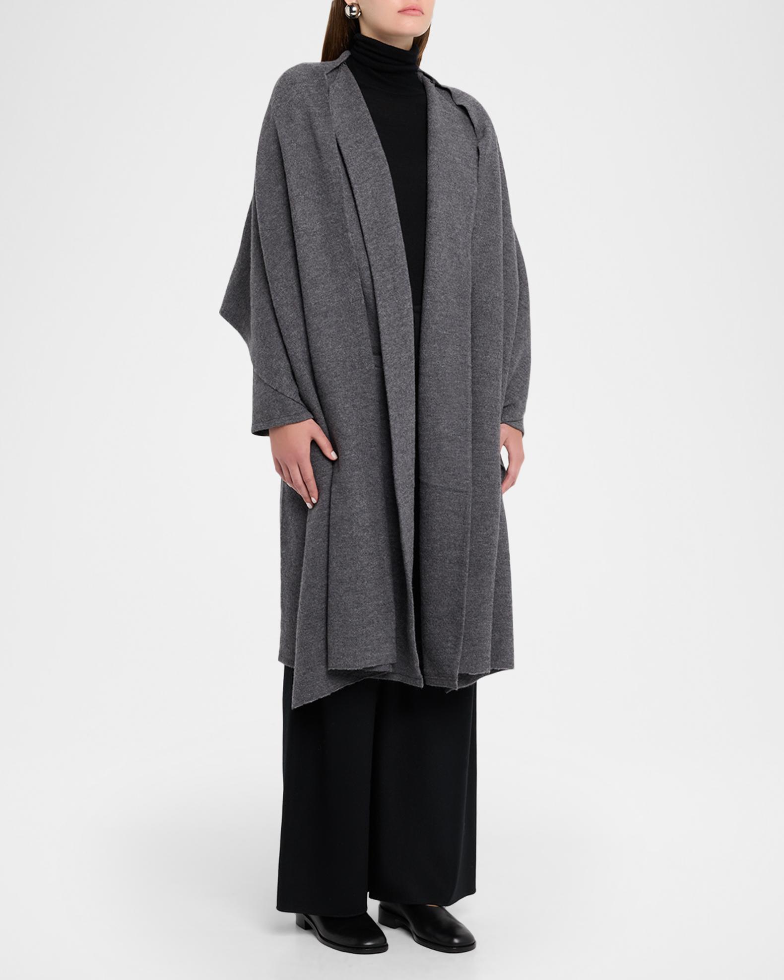 MARIA MCMANUS Wool Cloak Sweater Coat | Neiman Marcus