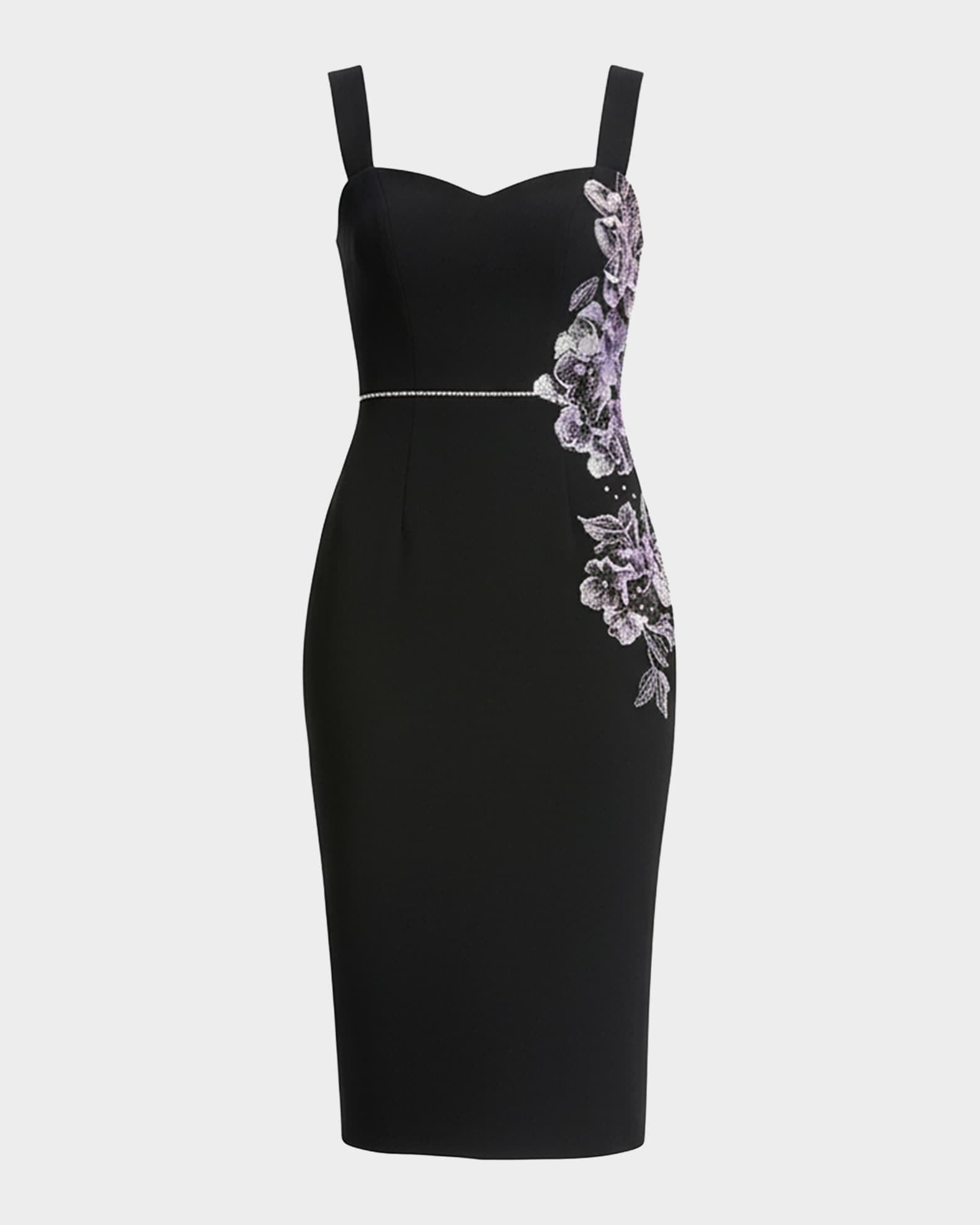 sachin and babi light blue dress Dress The Population Nicole Midi Dress - Black