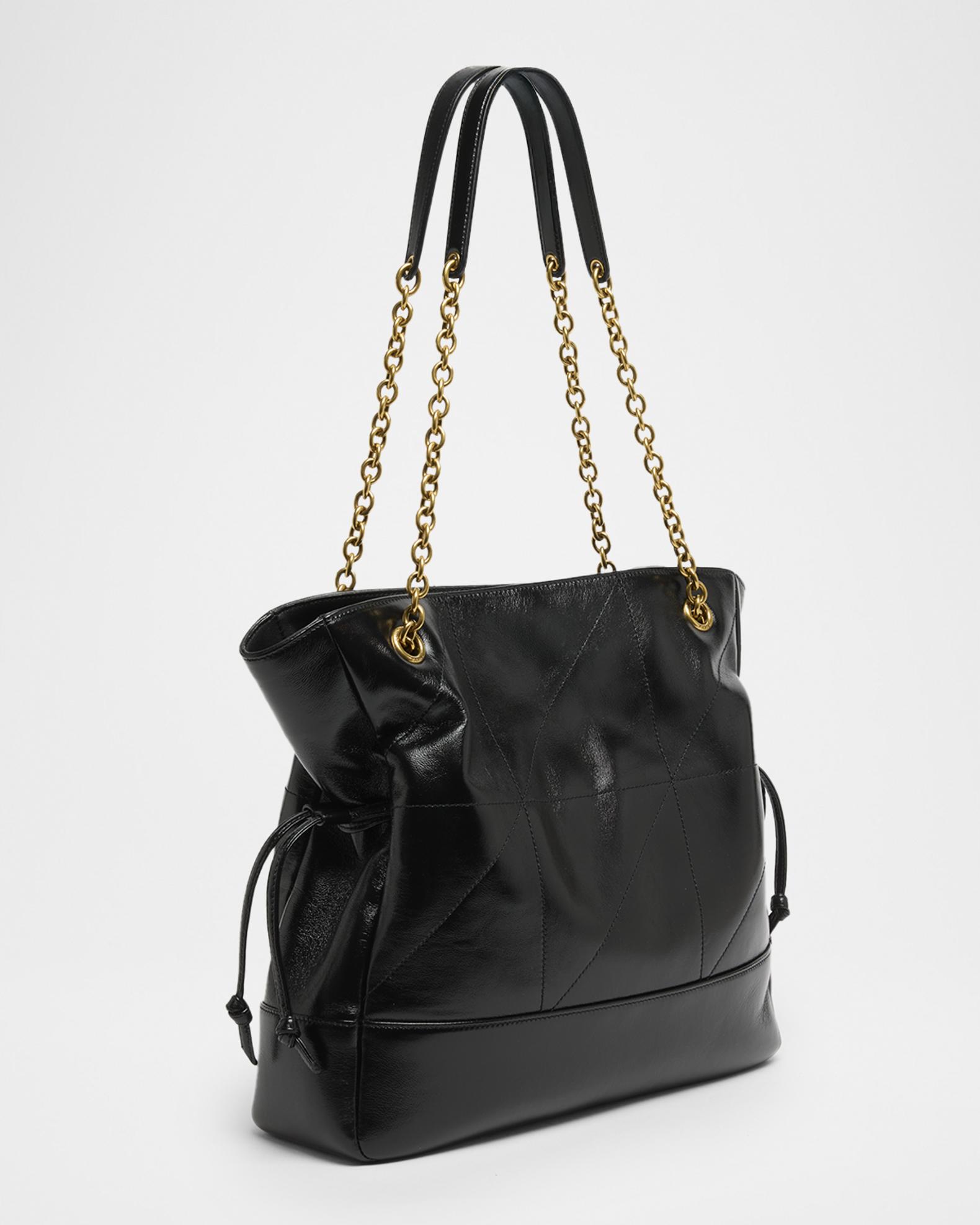 Saint Laurent Jamie 4.3 Small YSL Shopper Tote Bag in Leather