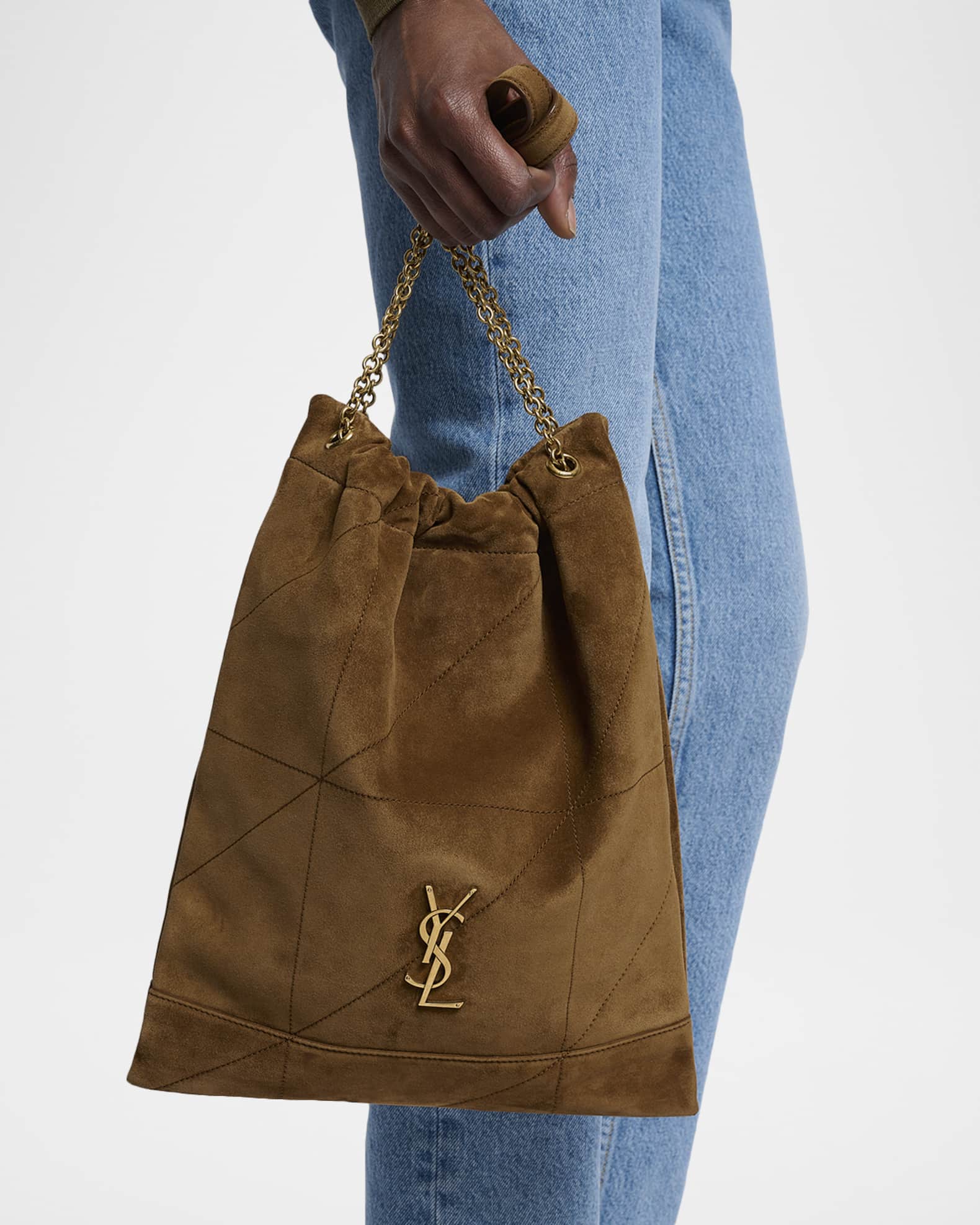サンローラン ジェイミー 4.3 Saint Laurent Jamie 4.3 Pochon YSL Shoulder Bag in Quilted Leather