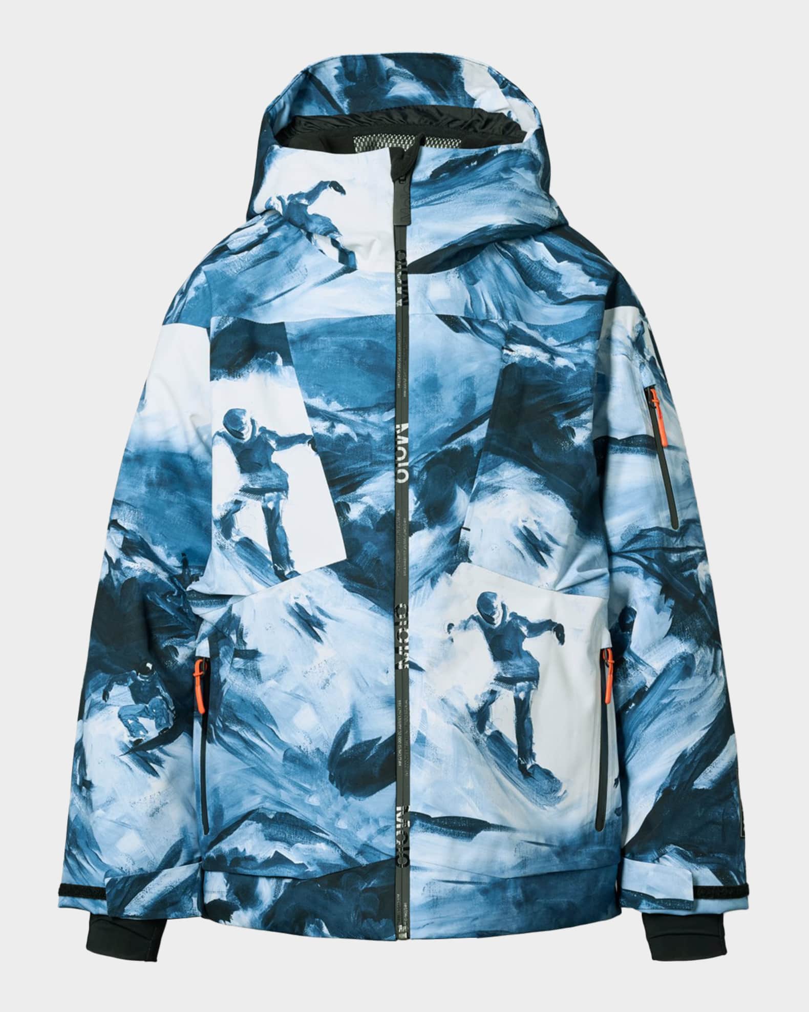 Molo Boy's Alpine Waterproof Ski Jacket, Size 8-14 | Neiman Marcus