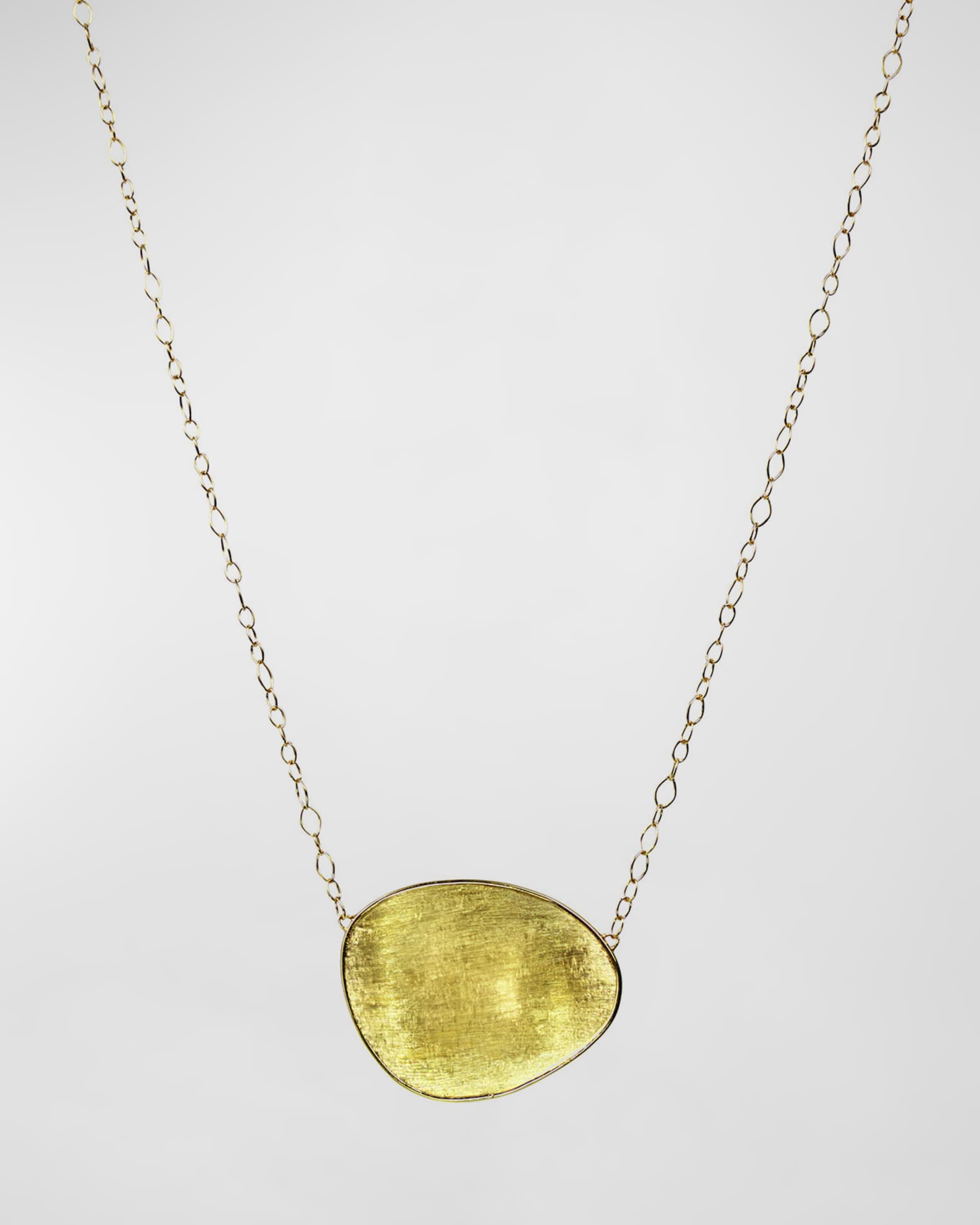 Lunaria 18k Gold Pendant Necklace 0