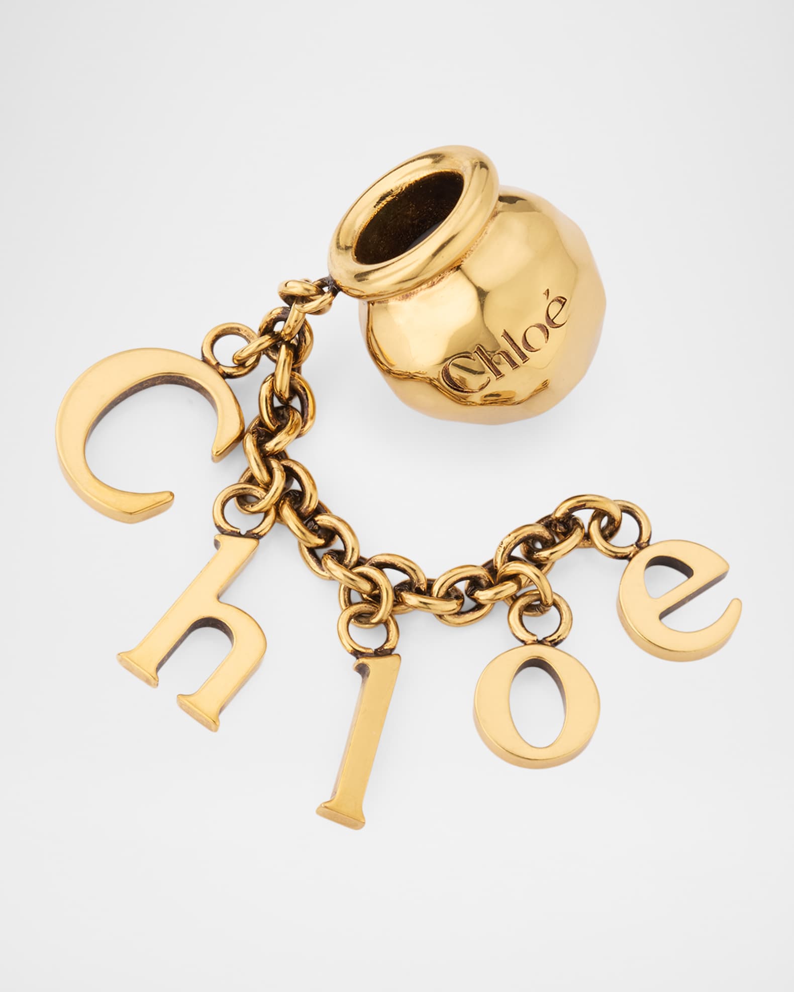 See by Chloe Sphere Chloe Letters Dice Charm | Neiman Marcus