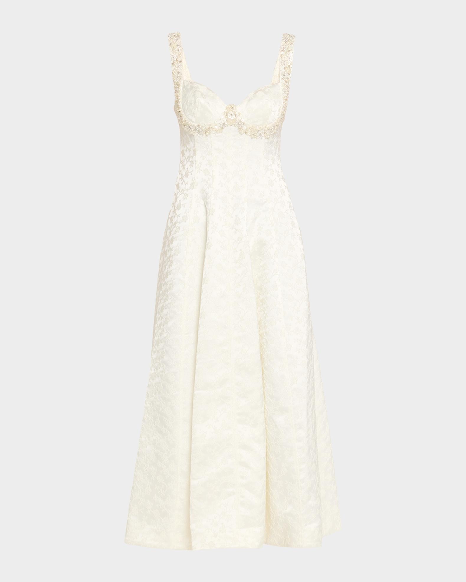 simkhai beaded dress SHERRI HILL 56080: Strapless Beaded Dress with Sweetheart Neckline   Madeline's Boutique Boca Raton