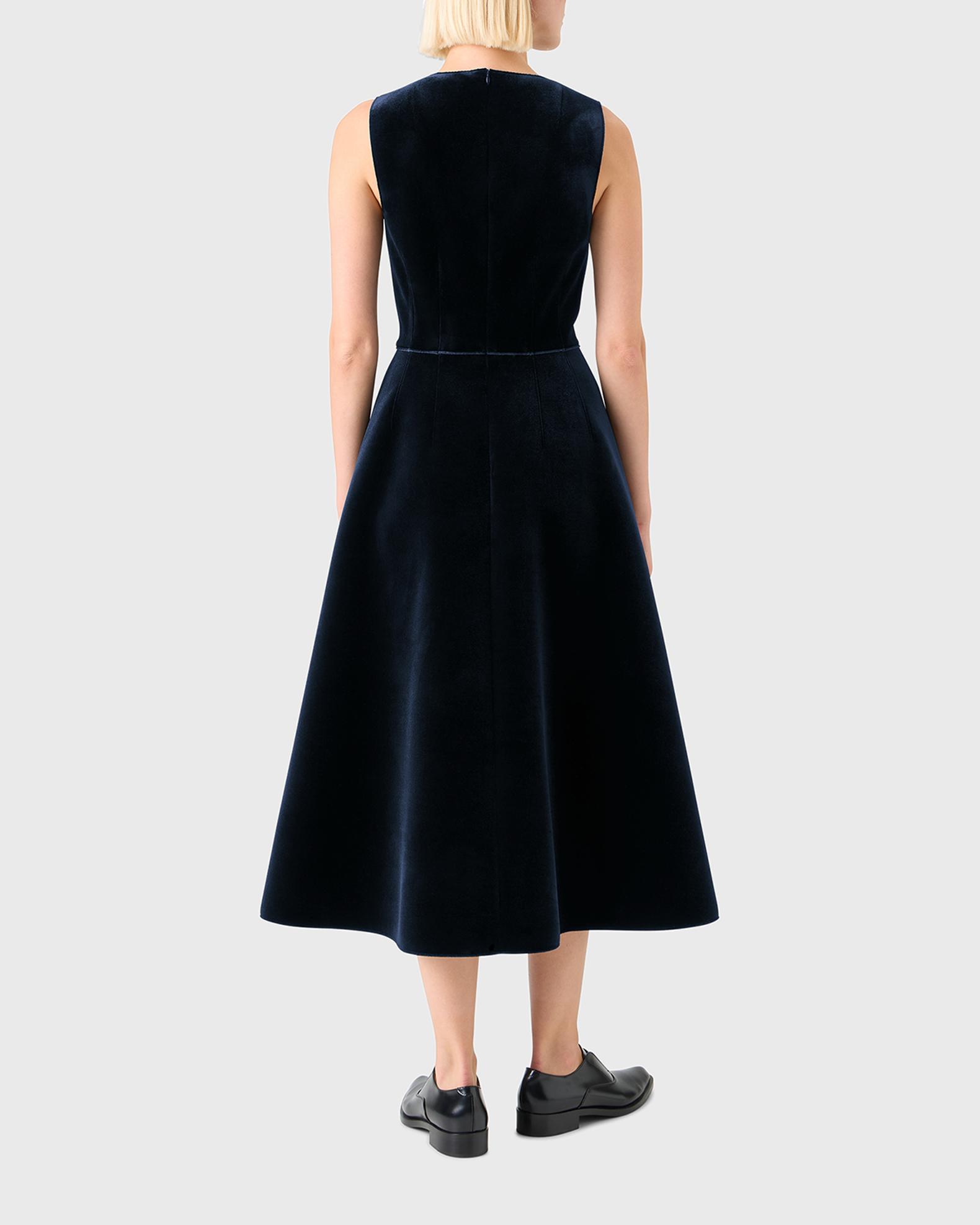 corset dress with jean denim midi 8 / dark wash Color:C-Slate Grey eye fastening The piece modest formal dress BCBGeneration Black Cocktail Party