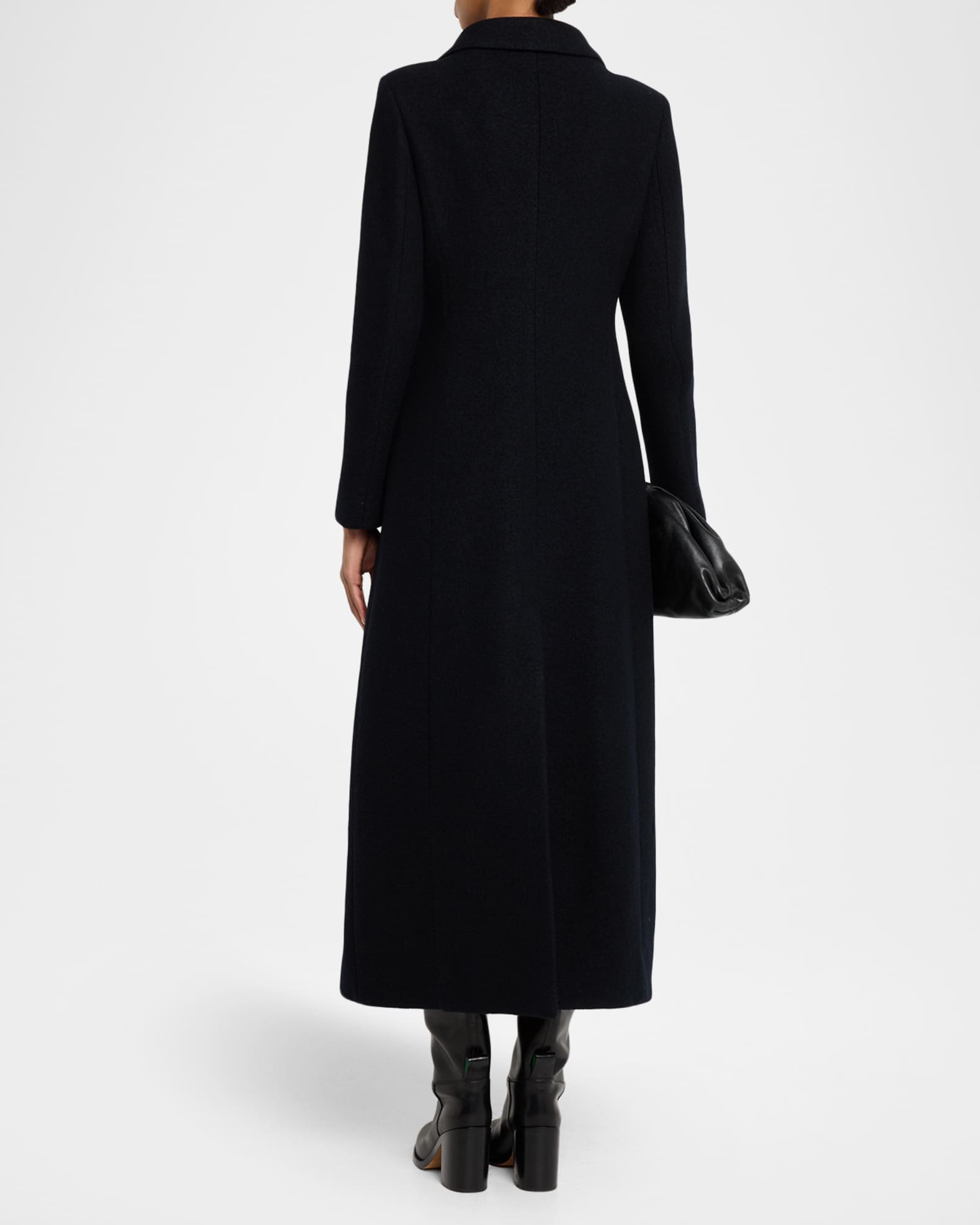 Dolce&Gabbana Double-Breasted Wool Long Coat | Neiman Marcus