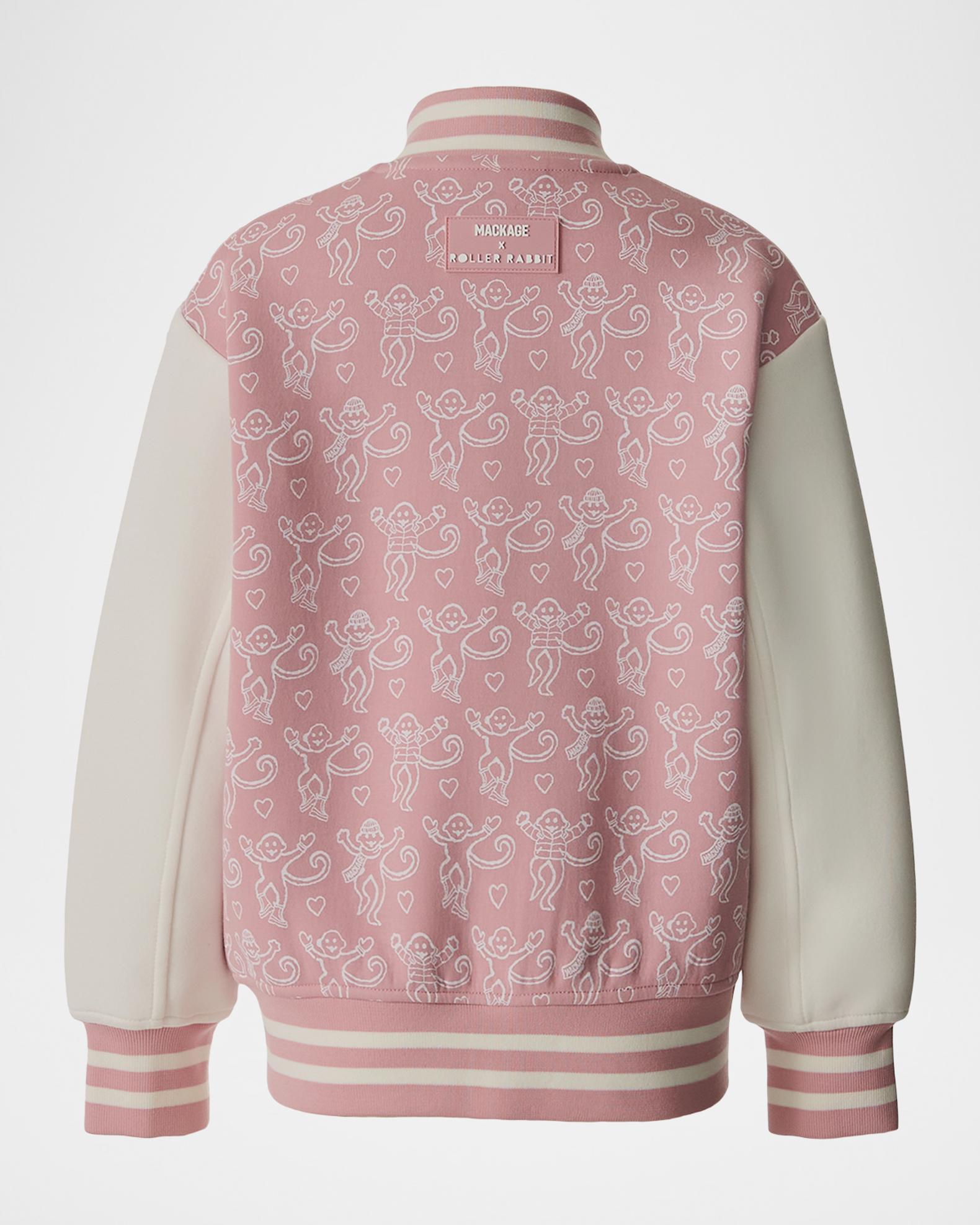 Mackage x Roller Rabbit Kid's NELS Varsity Bomber Jacket, Size 2-6 ...