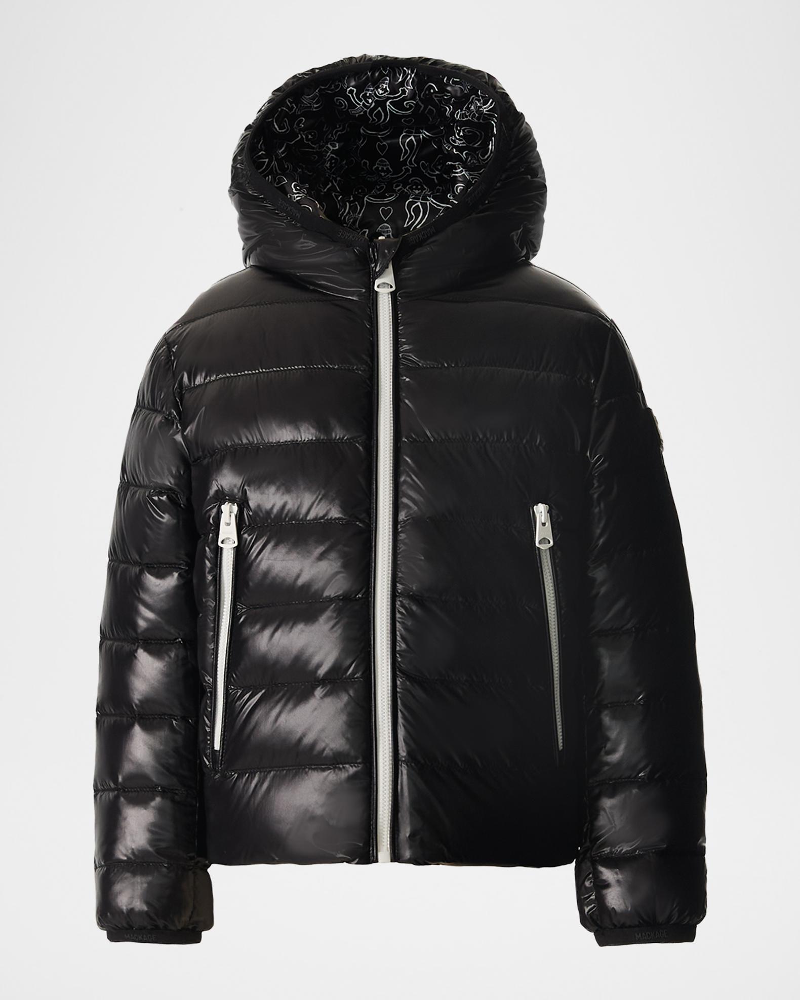 Mackage x Roller Rabbit Girl's Reversible Hooded Down Jacket, Size 2-6 ...