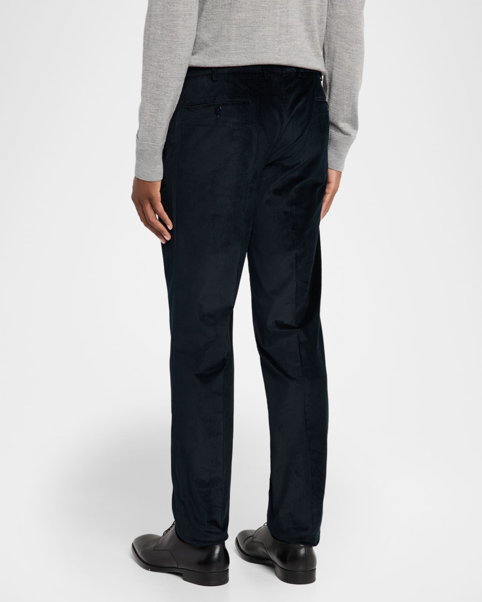Zanella Men's Parker Stretch Corduroy Trousers | Neiman Marcus