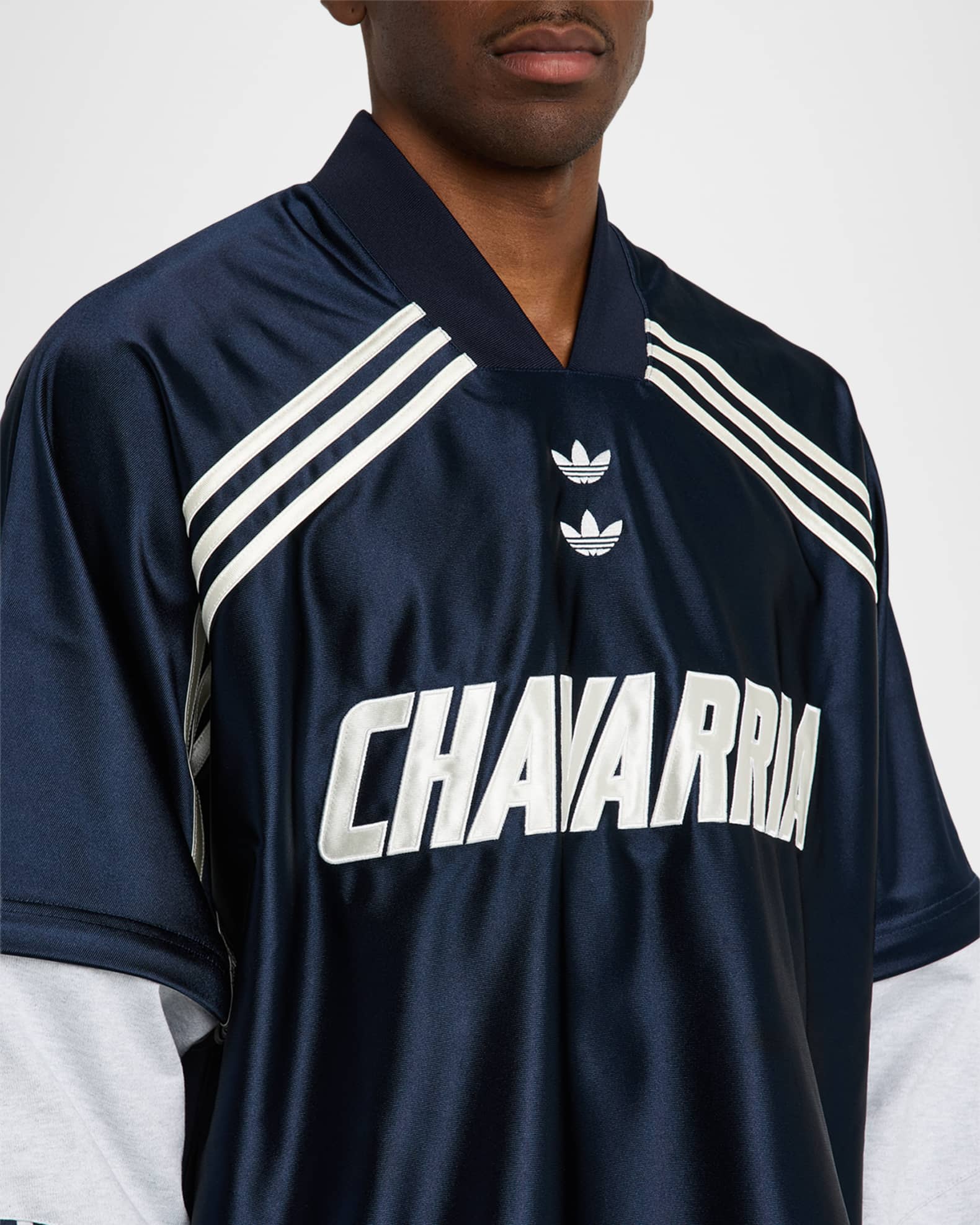 Adidas x Willy Chavarria Men's Dazzle Jersey | Neiman Marcus