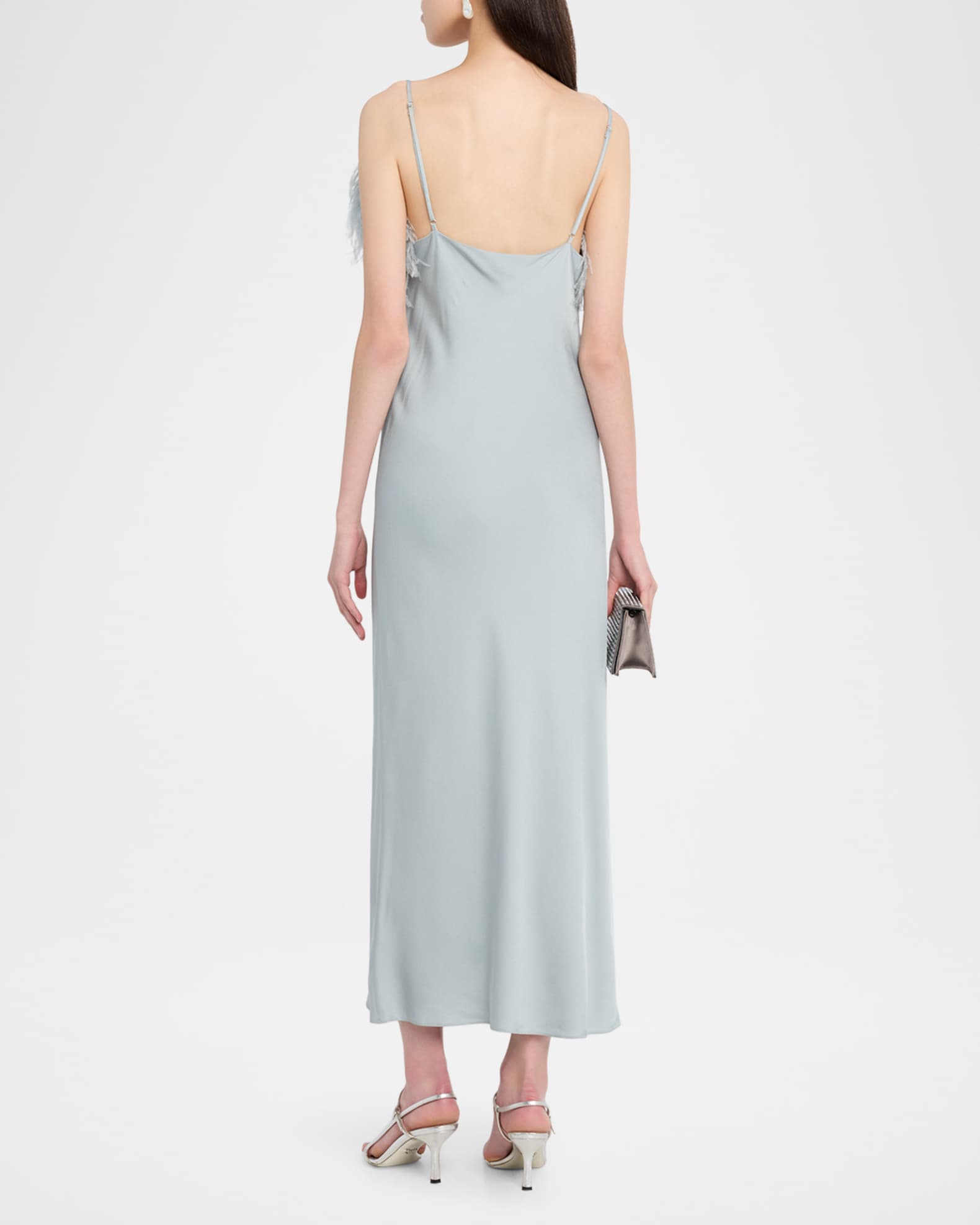 strapless sequin dress Endless Rose Strapless Clear Sequin Dress - Brands We Love - XSMALL / WHITE