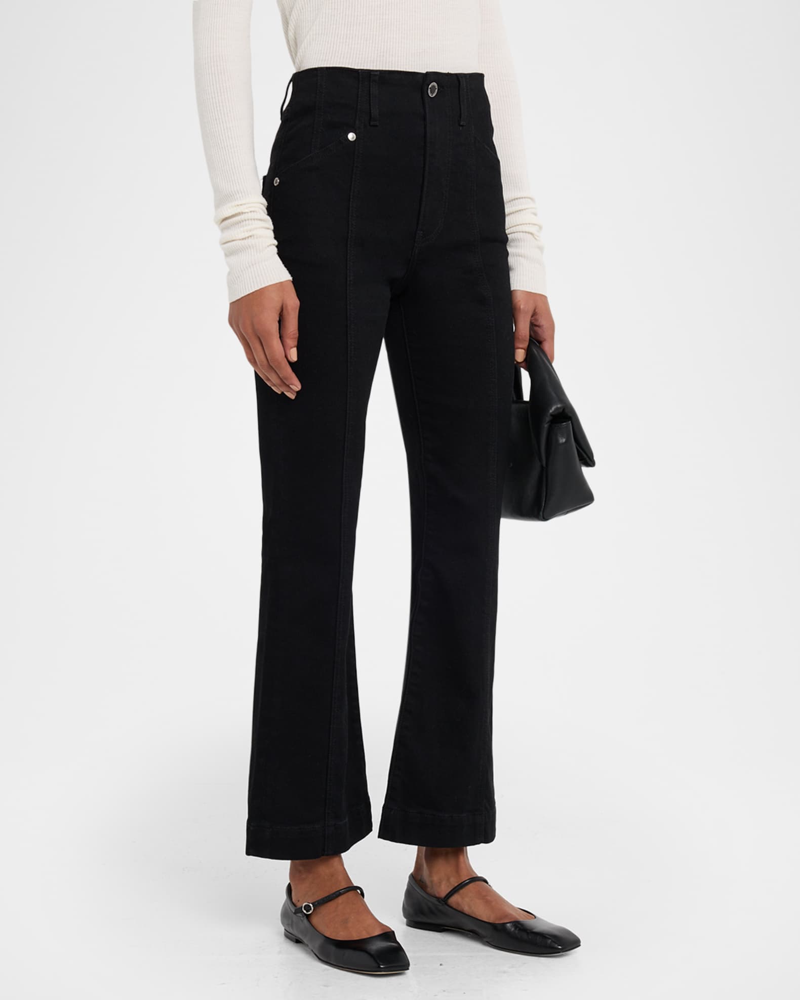 Carson Ankle Flare Jeans