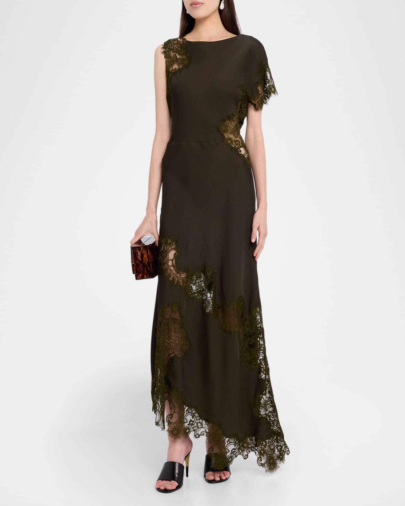 A.L.C. Alessia Dress in Army - Size 2