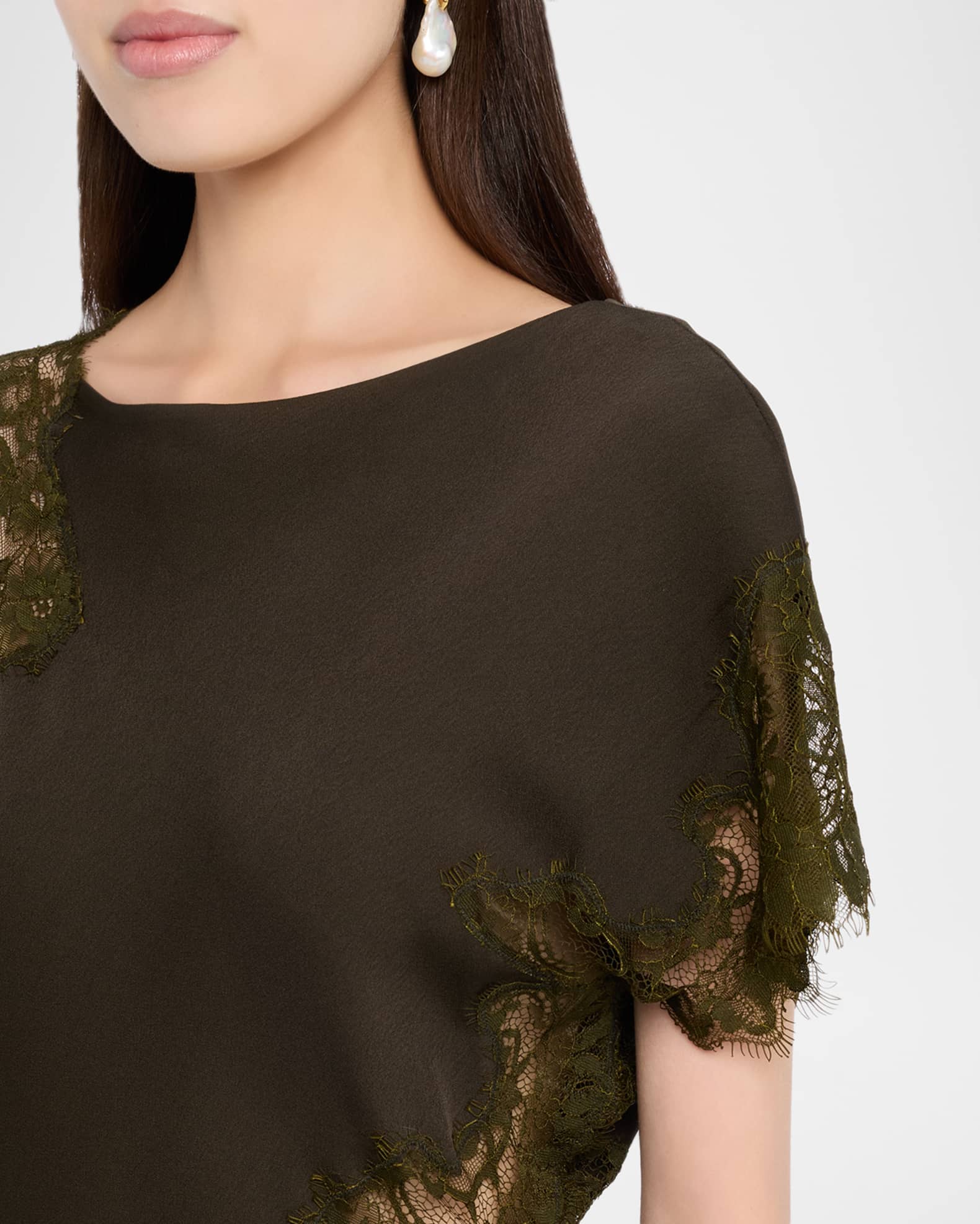 aurelia lace mini dress Aurelia Crystal Embellished Mini Dress – YASYA MINOCHKINA main image 0
