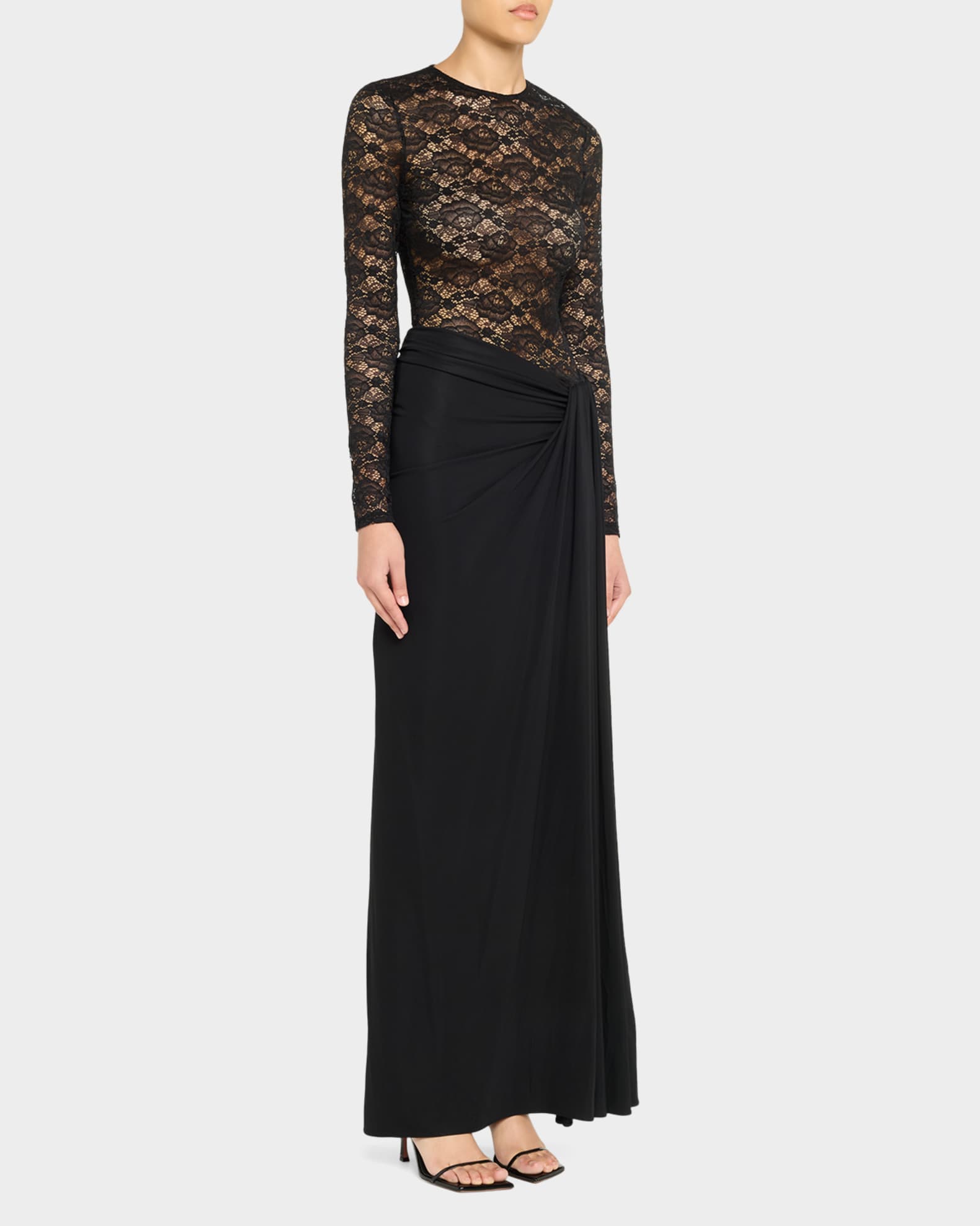 green emerald velvet dress TOBY DRESS