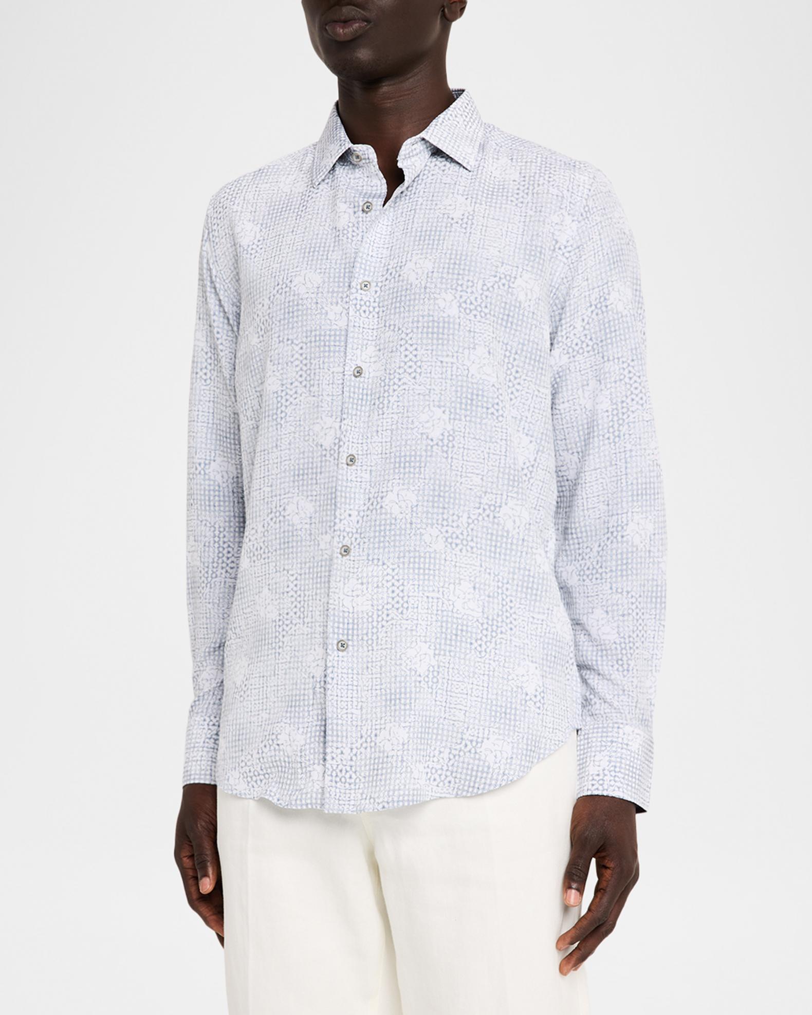 Robert Graham Men's Norfolk Viscose Blend Sport Shirt | Neiman Marcus