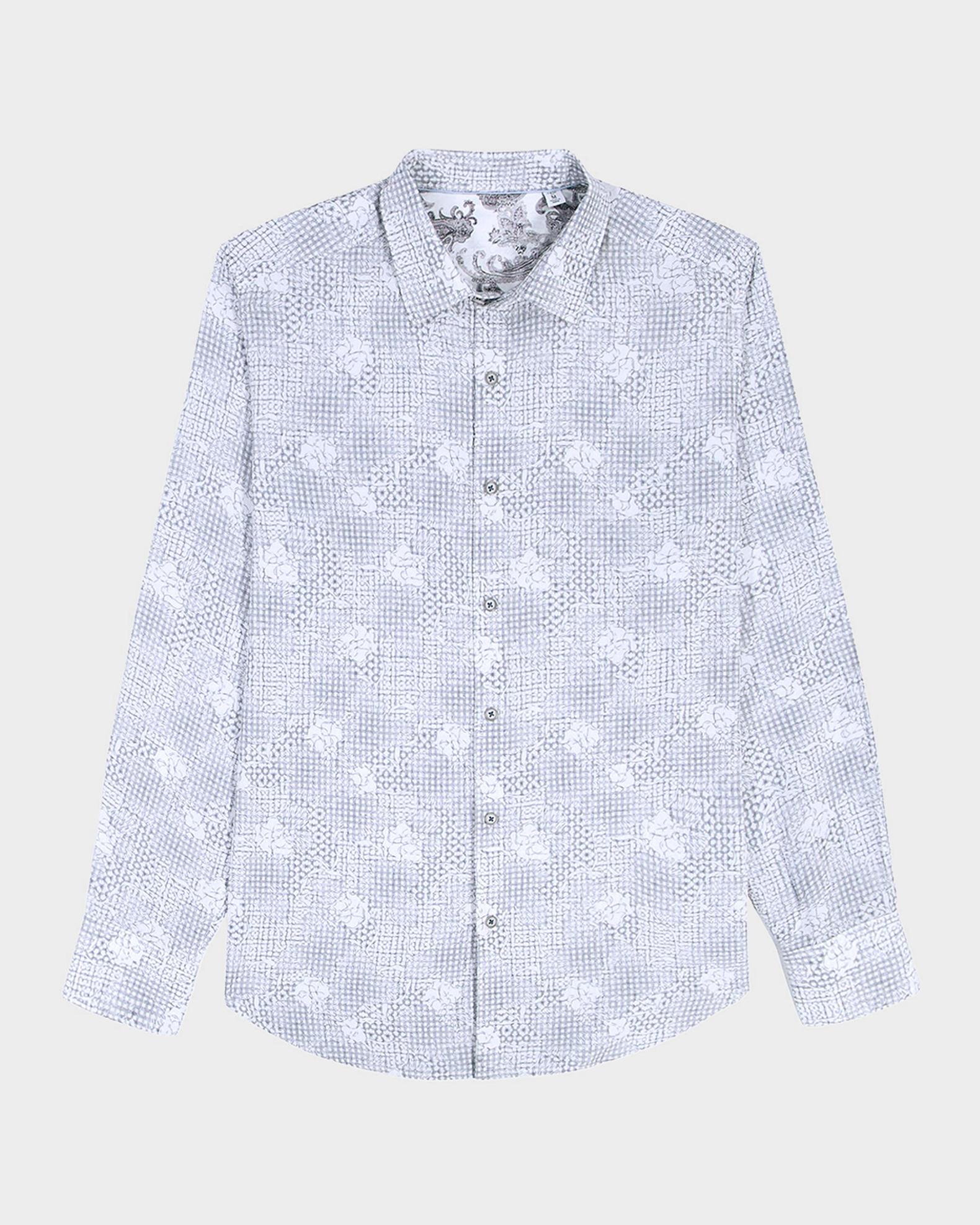 Robert Graham Men's Norfolk Viscose Blend Sport Shirt | Neiman Marcus