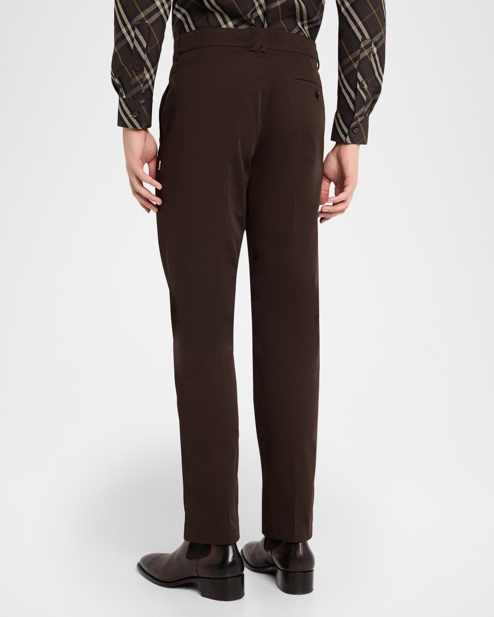 Burberry Men's Cotton Slim-Fit Chinos | Neiman Marcus