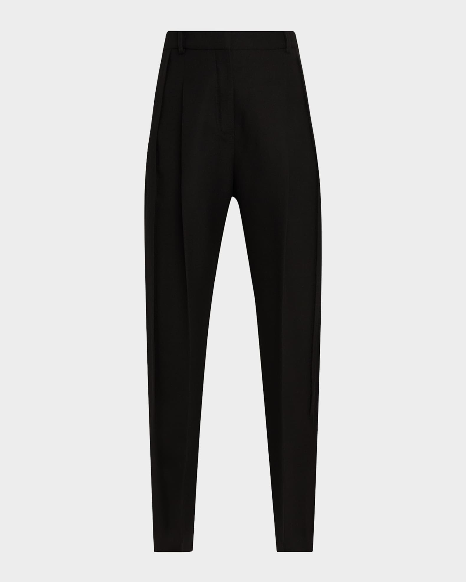 long cigarette trousers Lanvin Virgin Wool Cigarette Trousers