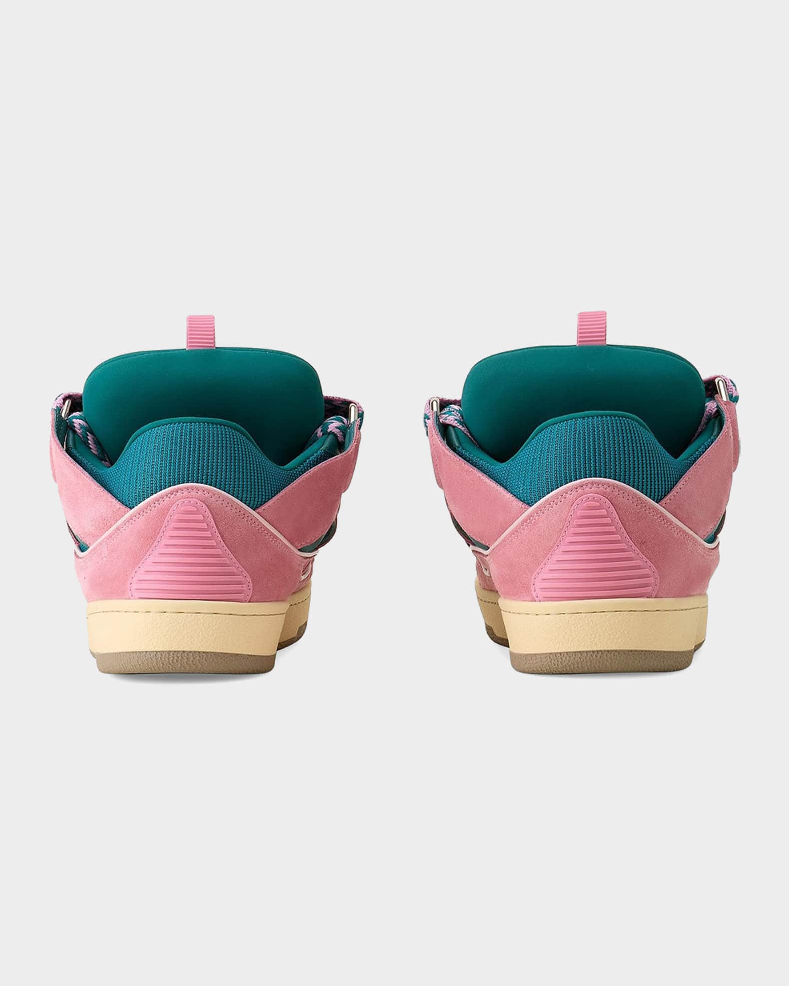 Men's Curb Leather Skate Sneakers | Neiman Marcus