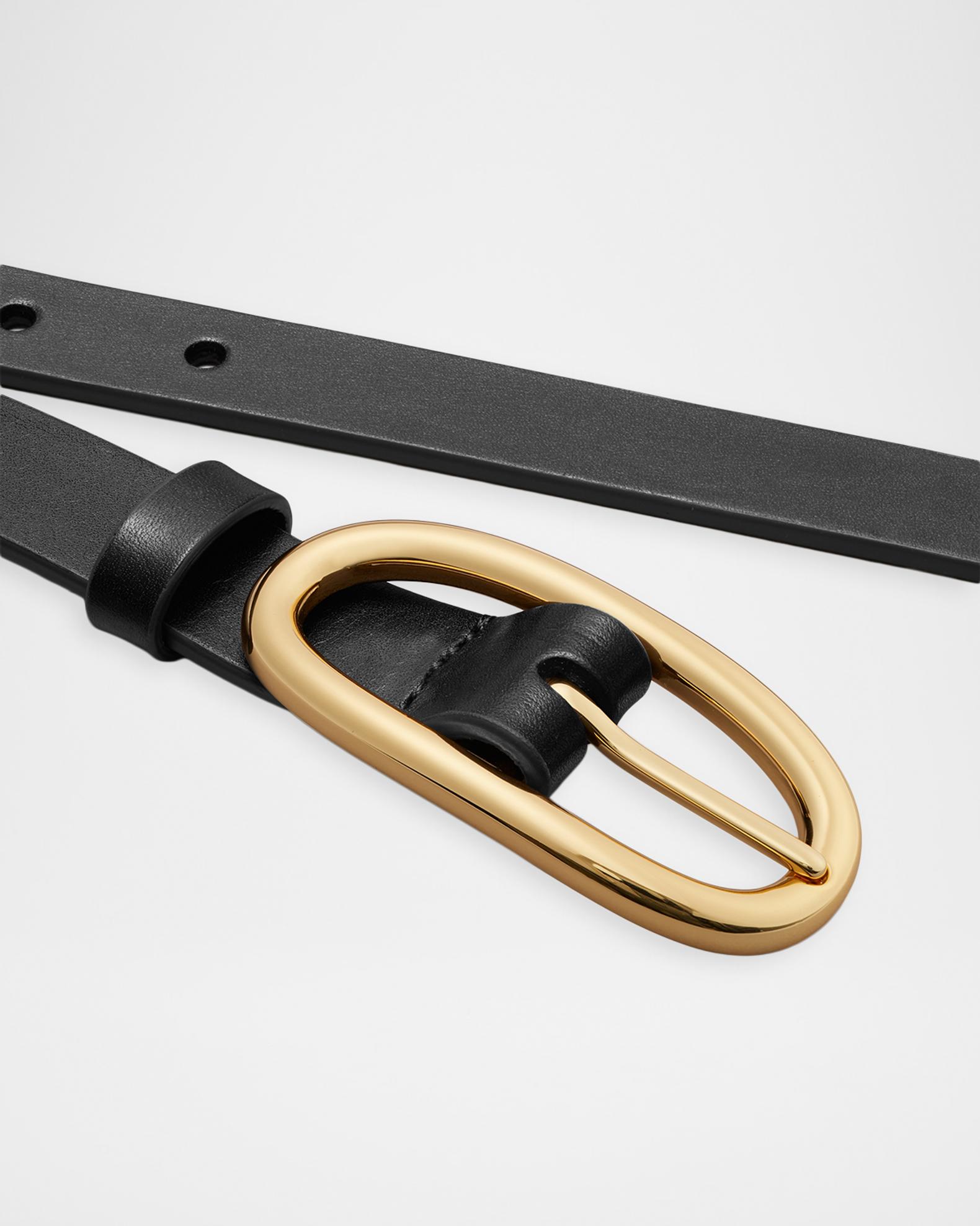 Tory Burch Large Pierced Leather Belt | Neiman Marcus display picture 1